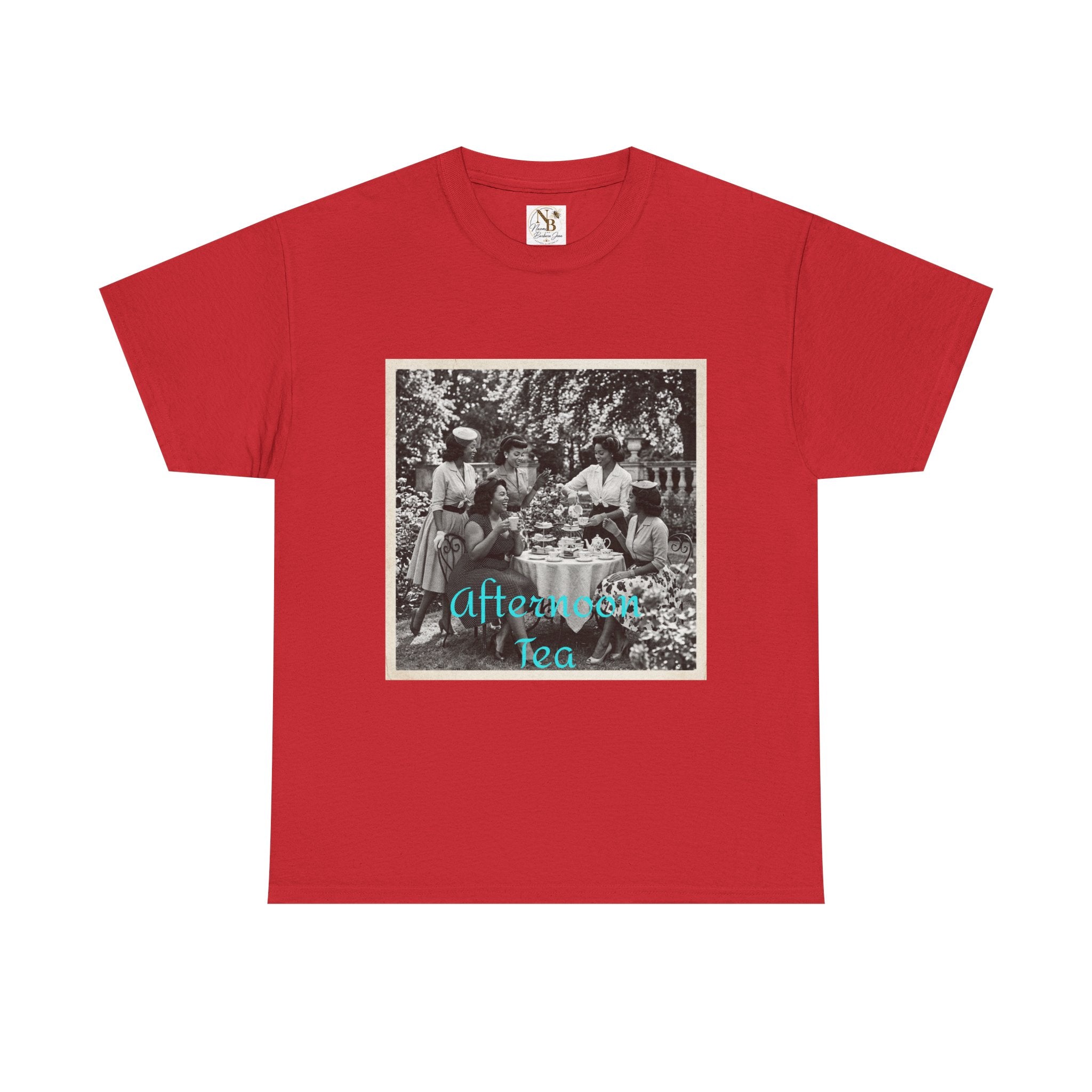 Afternoon Tea Unisex Heavy Cotton Tee