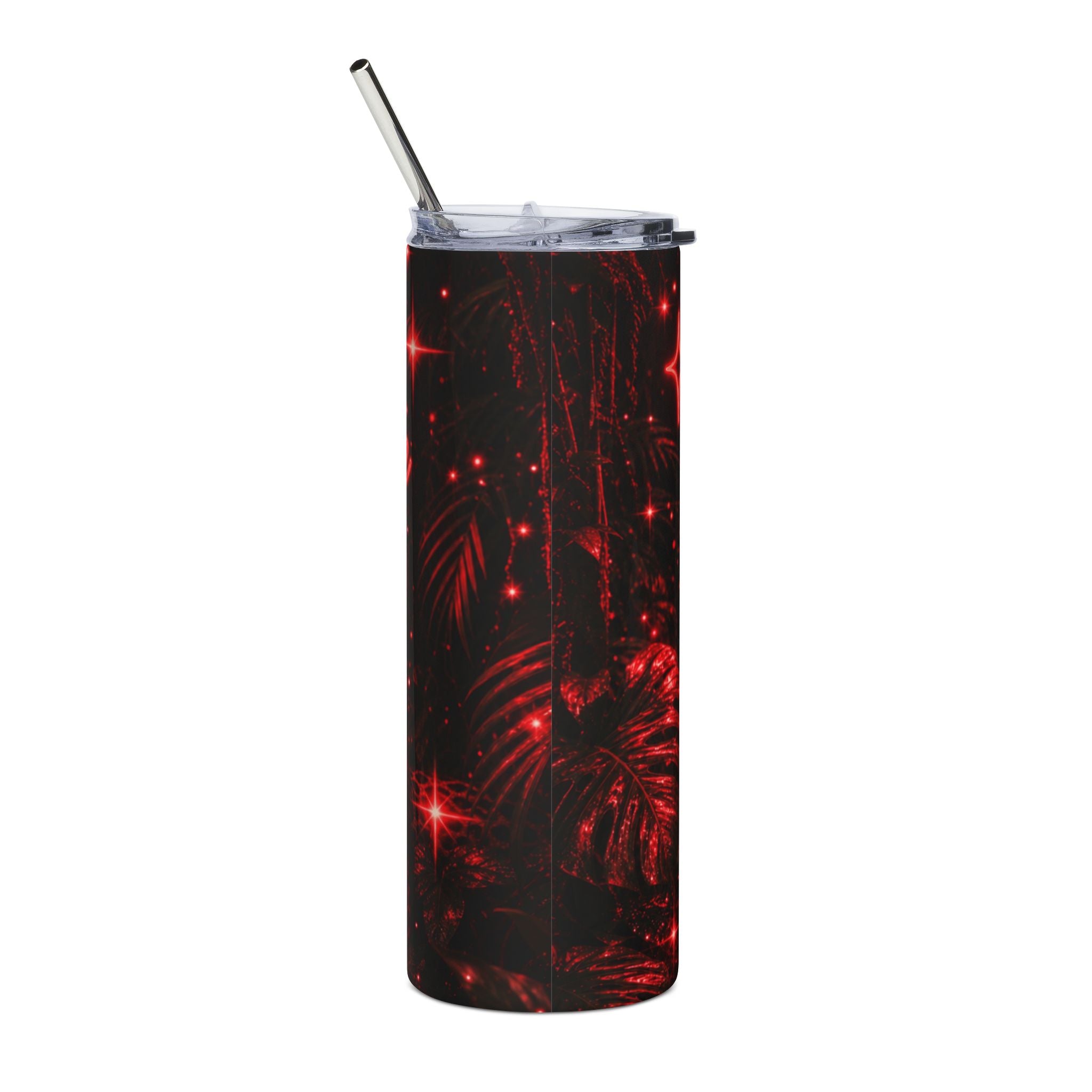 Pretty By Nature Red Stainless Steel Tumbler, 20oz