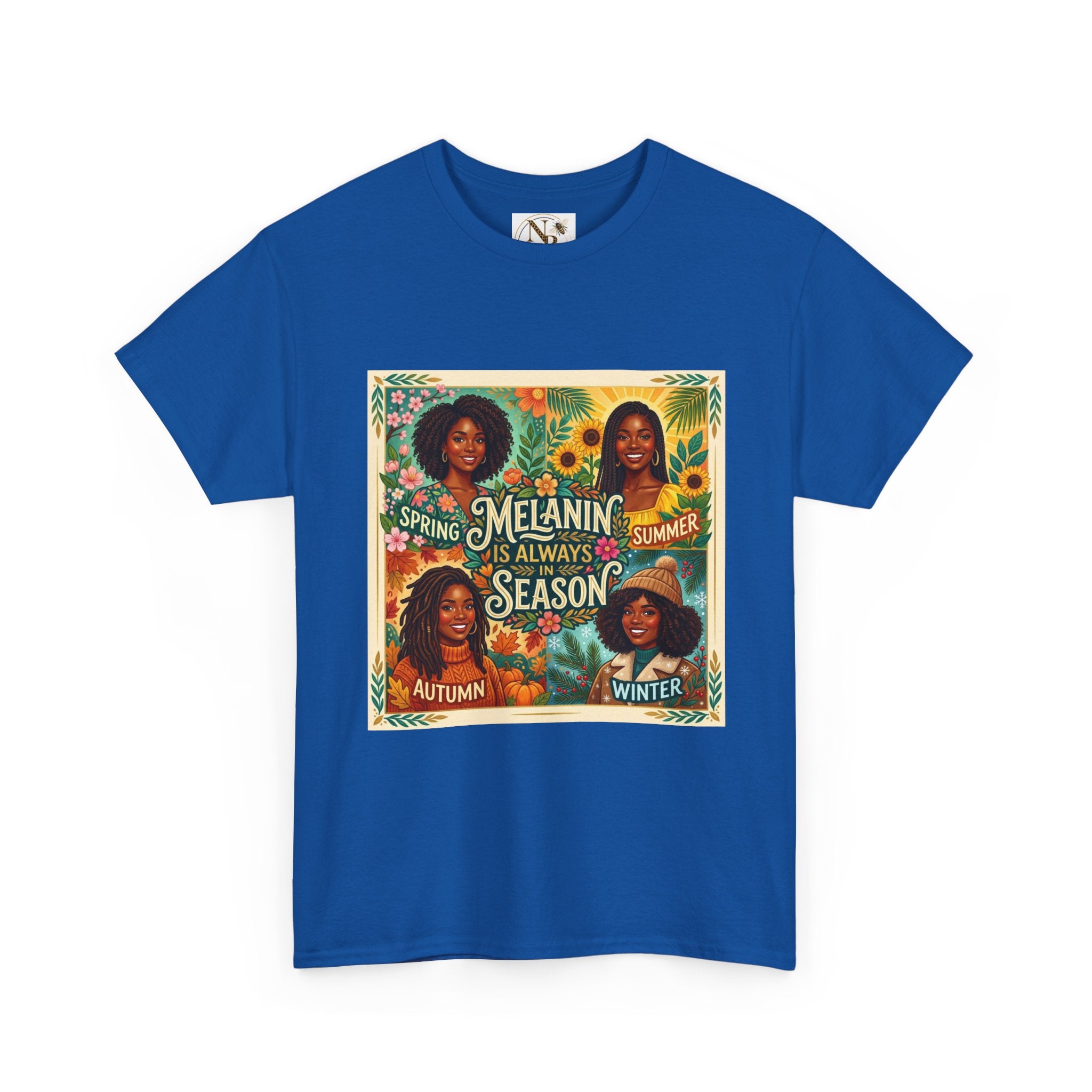 Melanin Is Always in Season Unisex Cotton Tee