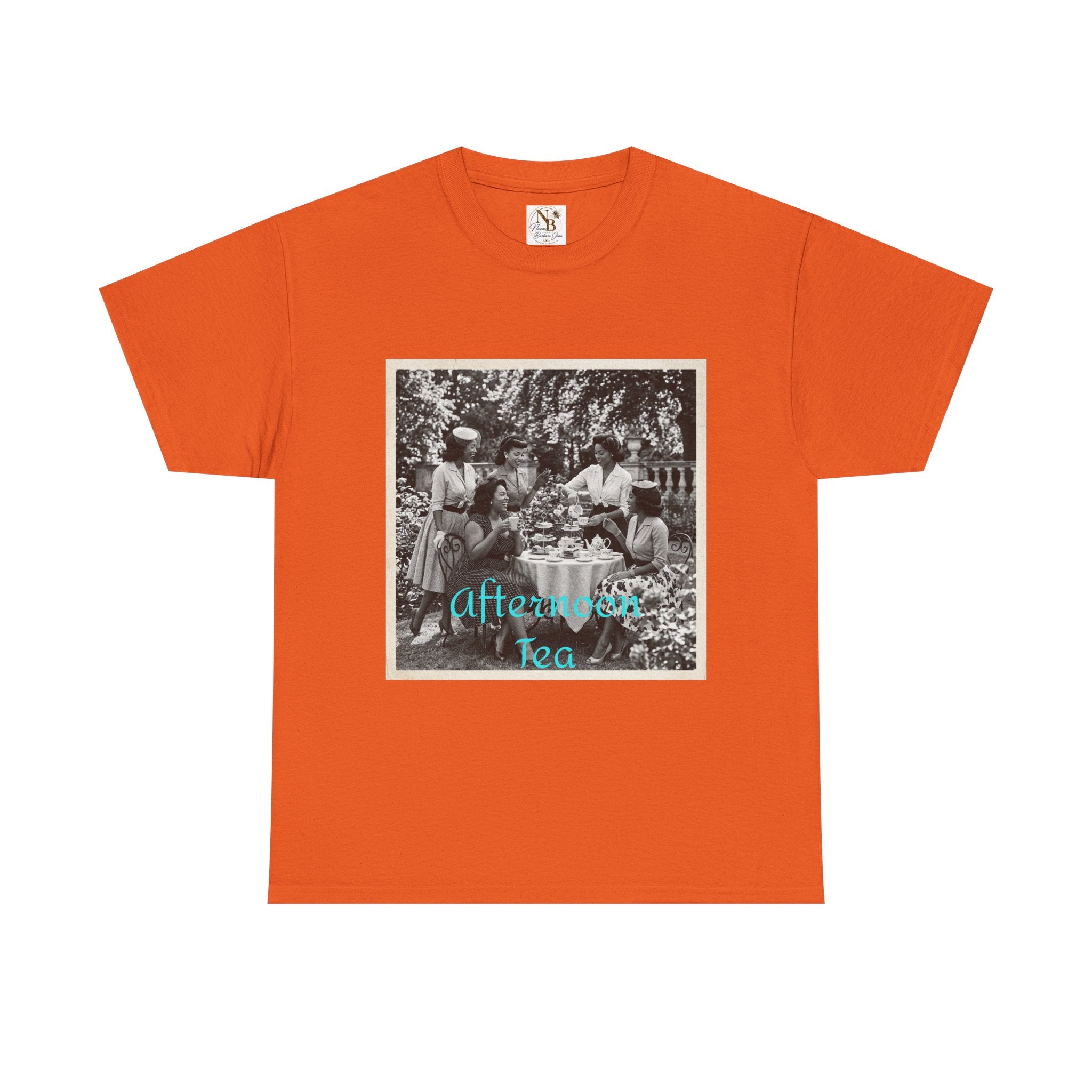 Afternoon Tea Unisex Heavy Cotton Tee