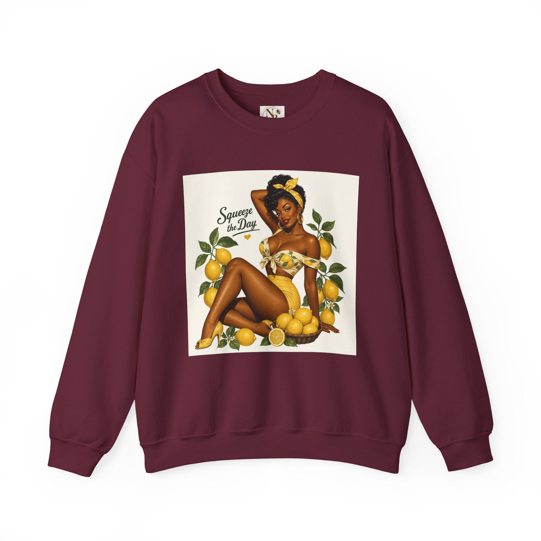 Squeeze The Day Unisex Heavy Blend™ Crewneck Sweatshirt