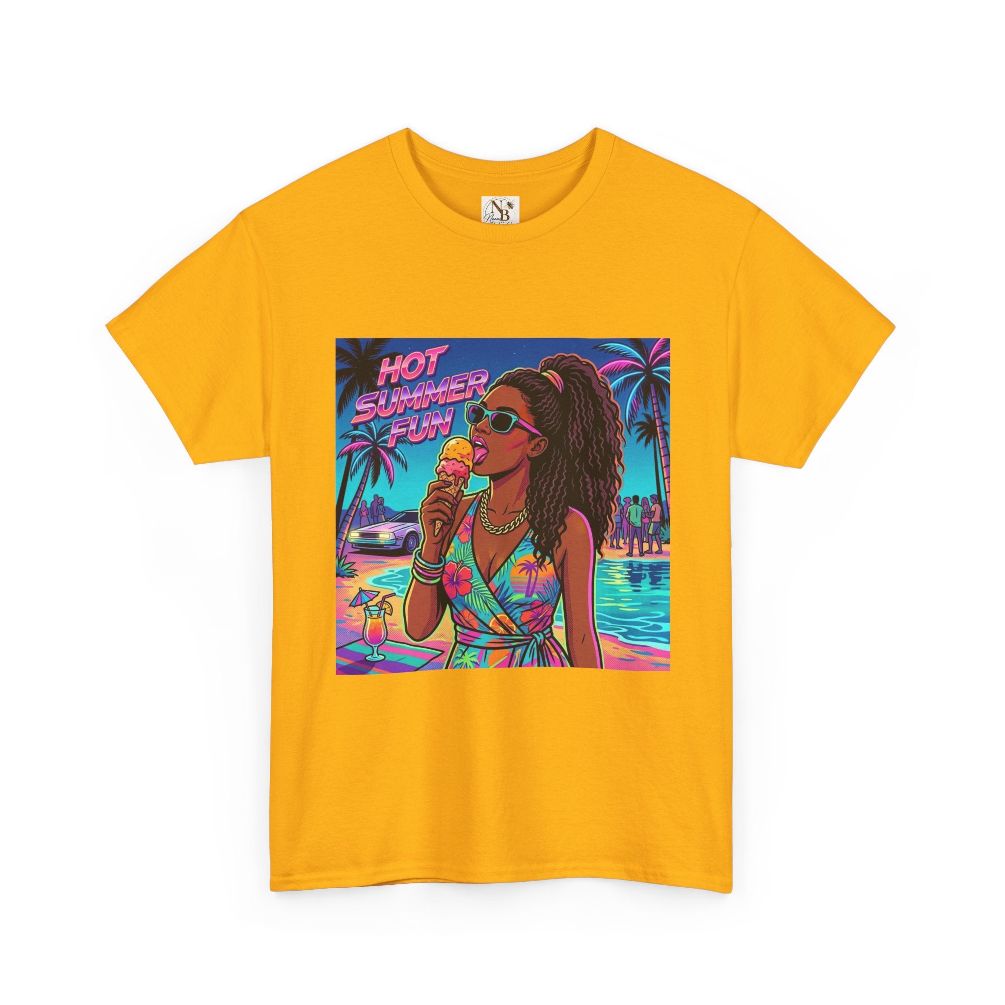 Hot Summer Fun Unisex Heavy Cotton Tee