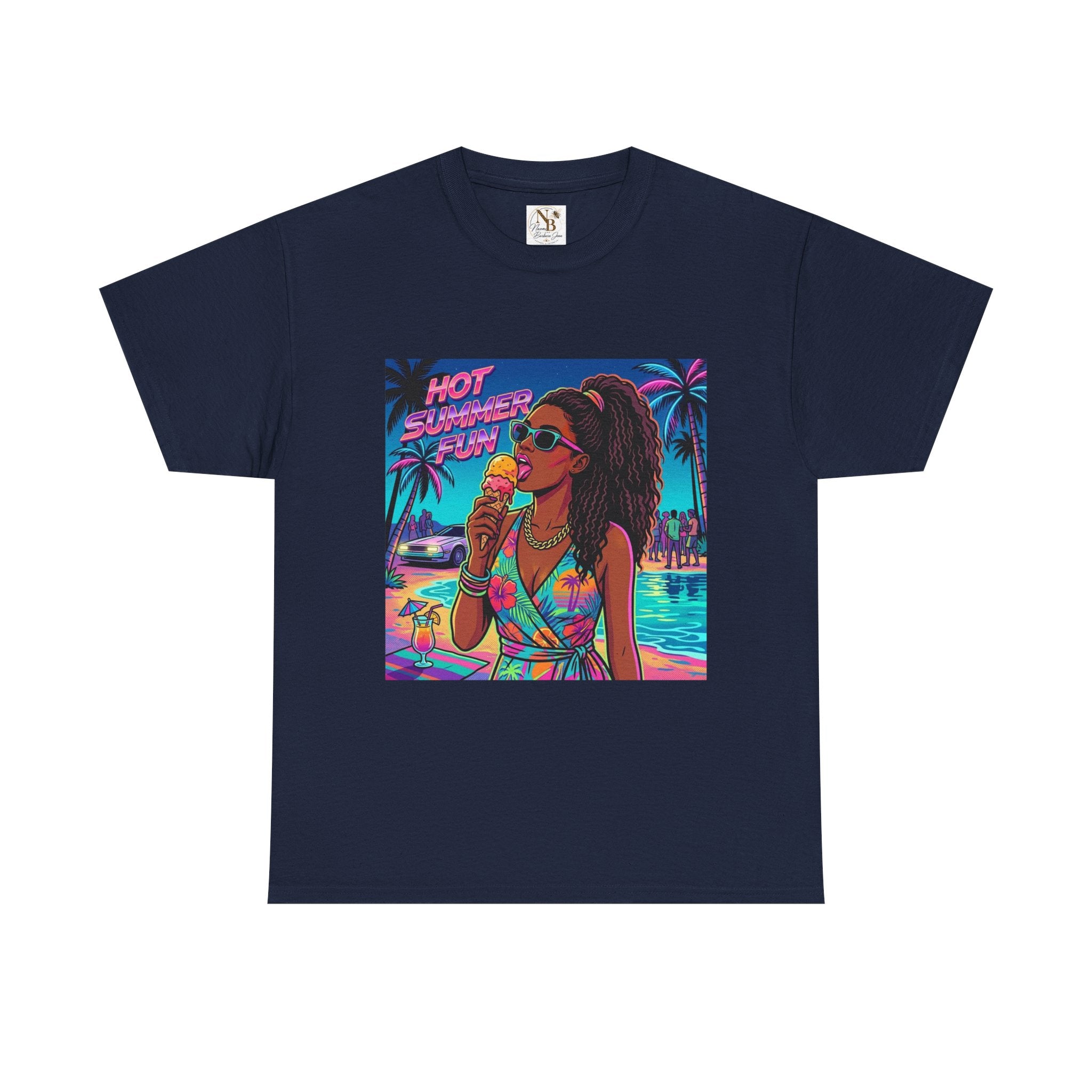 Hot Summer Fun Unisex Heavy Cotton Tee