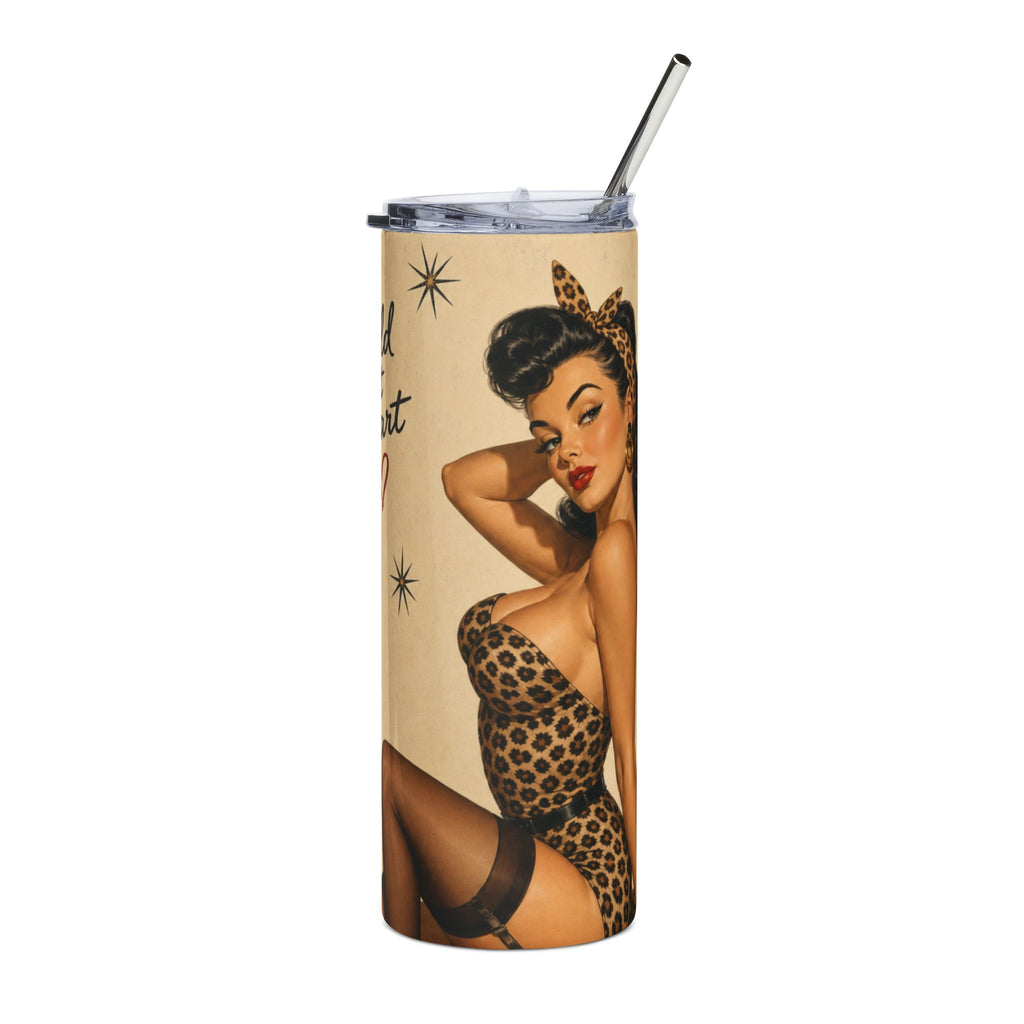 Wild At Heart Stainless Steel Tumbler, 20oz
