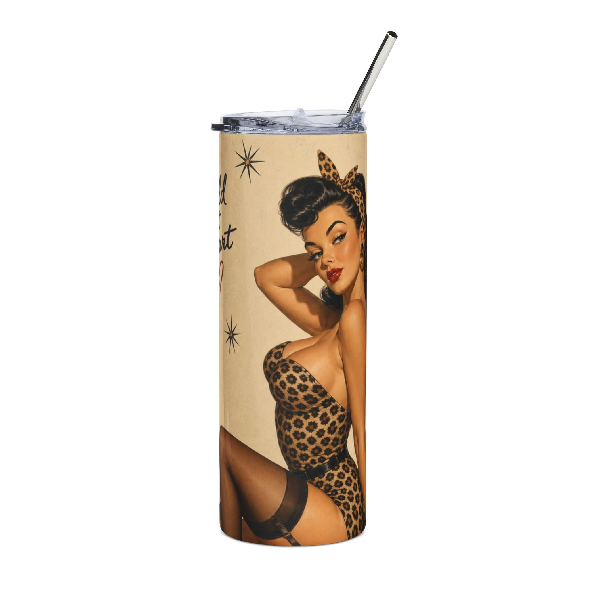 Wild At Heart Stainless Steel Tumbler, 20oz