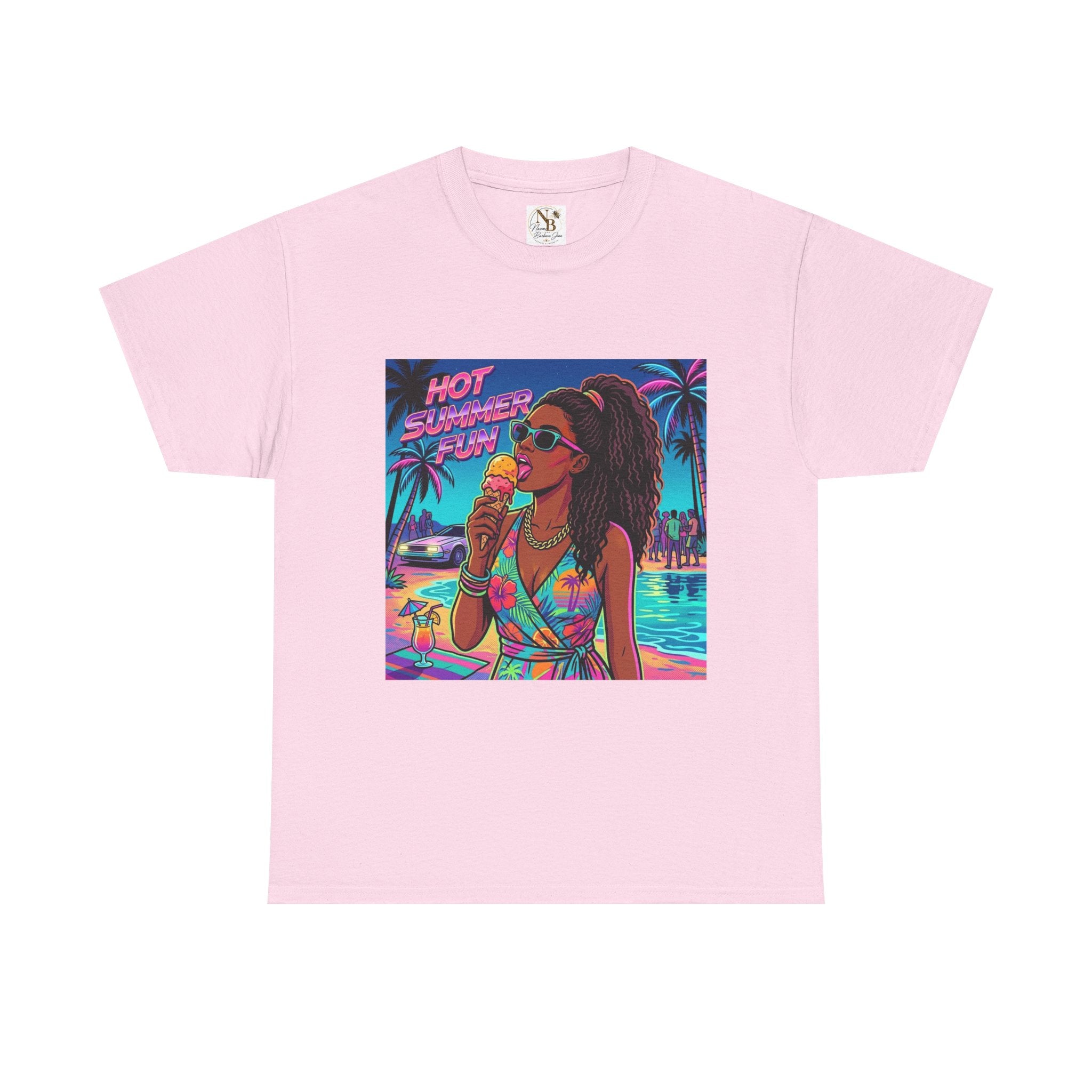 Hot Summer Fun Unisex Heavy Cotton Tee