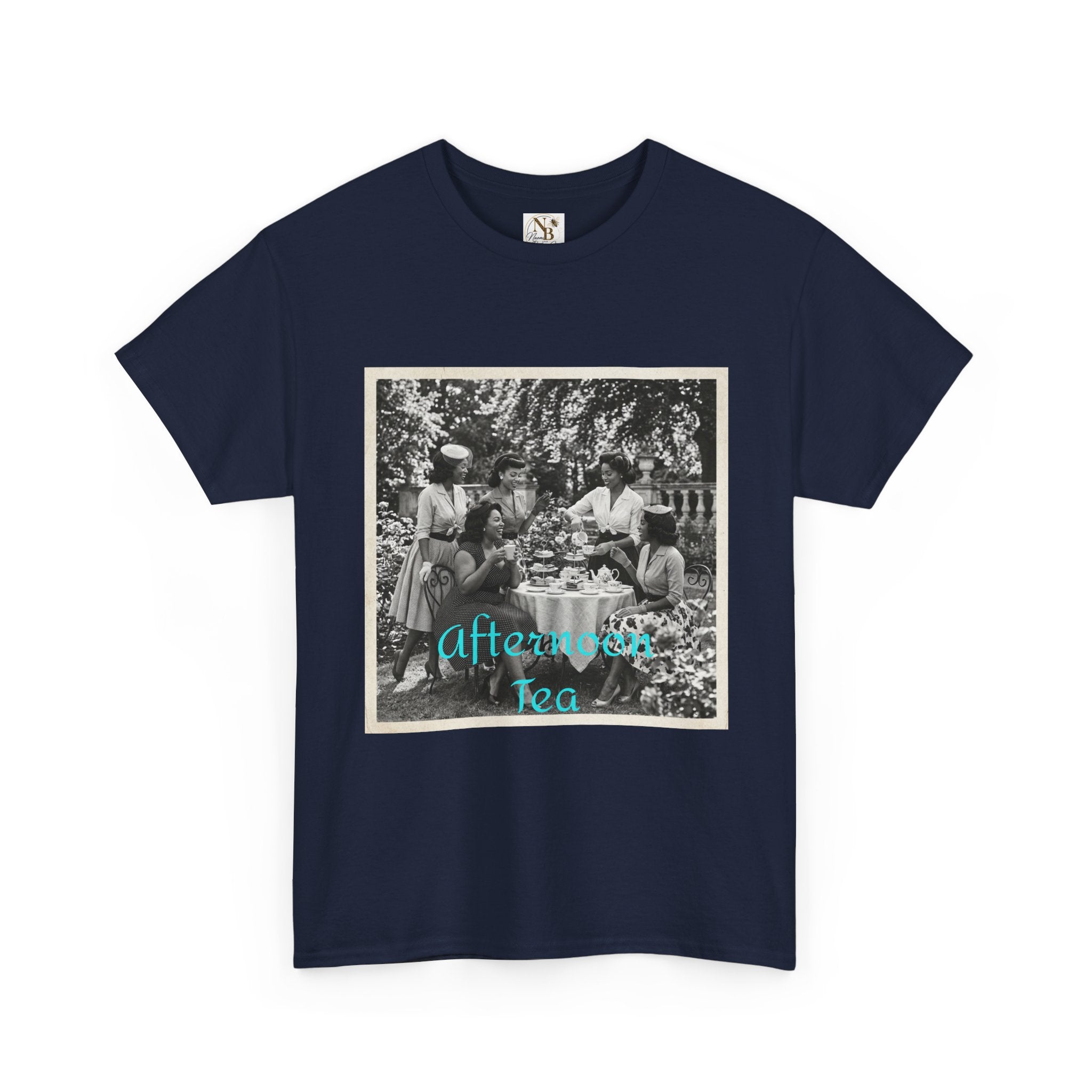 Afternoon Tea Unisex Heavy Cotton Tee