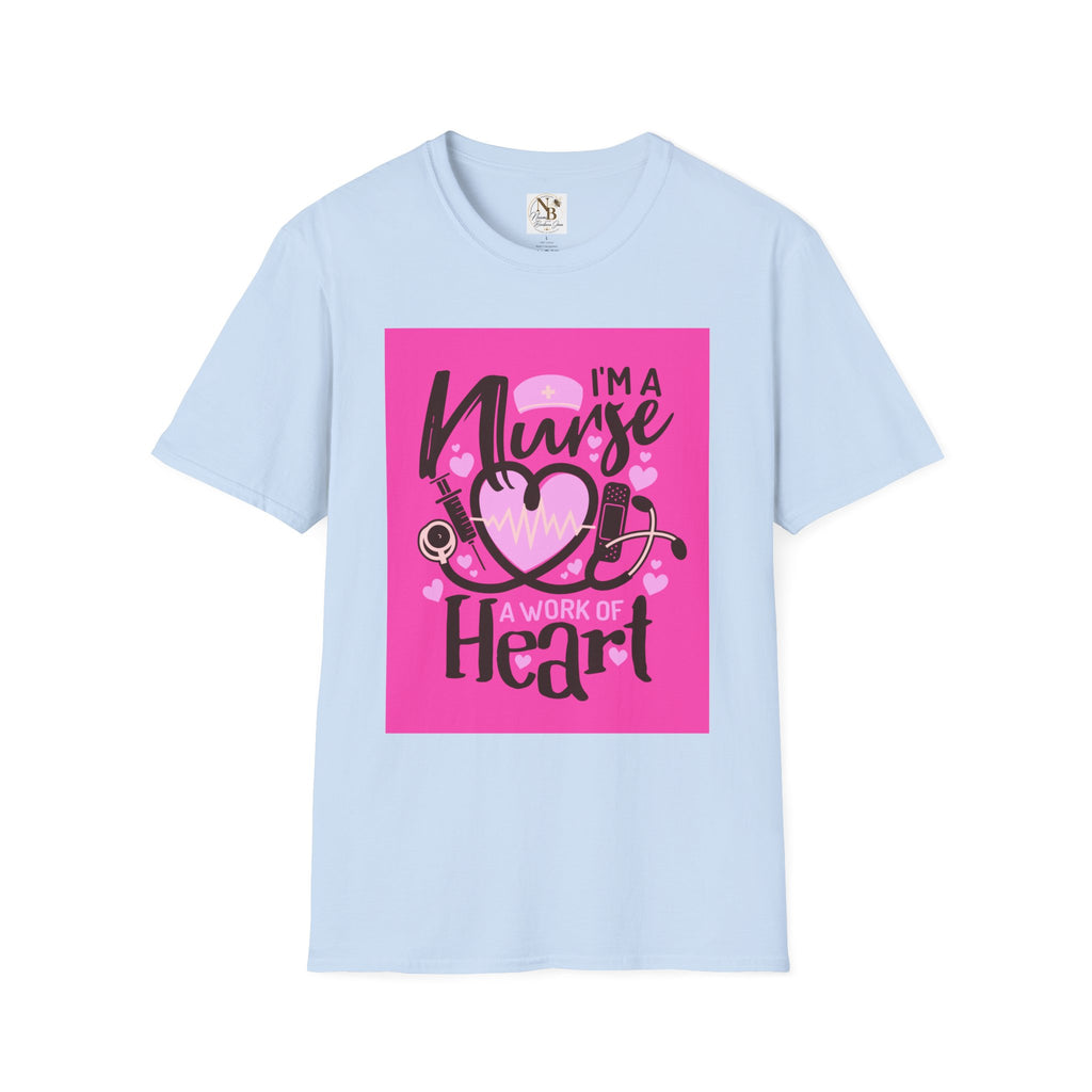 Nurse At Heart Unisex Softstyle T-Shirt