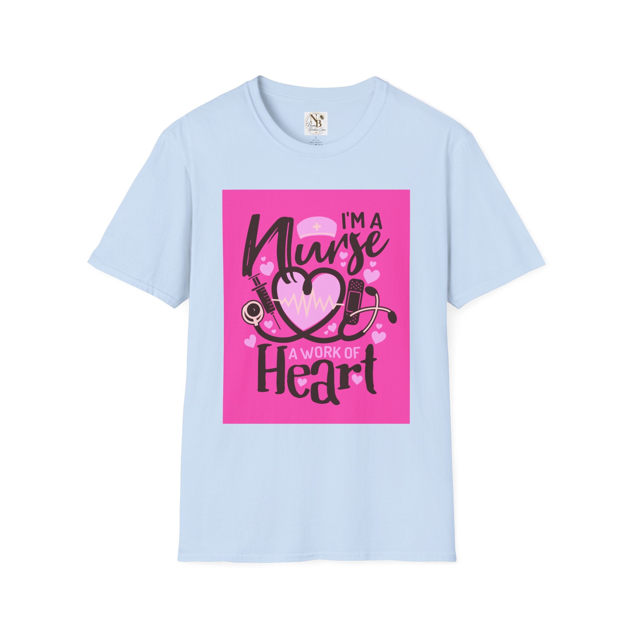 Nurse At Heart Unisex Softstyle T-Shirt
