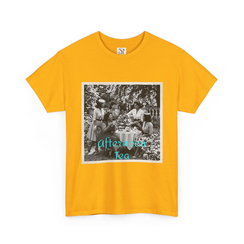 Afternoon Tea Unisex Heavy Cotton Tee
