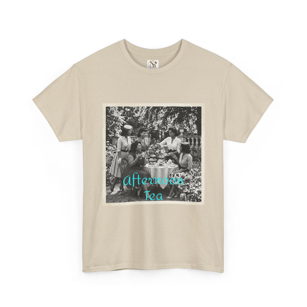Afternoon Tea Unisex Heavy Cotton Tee