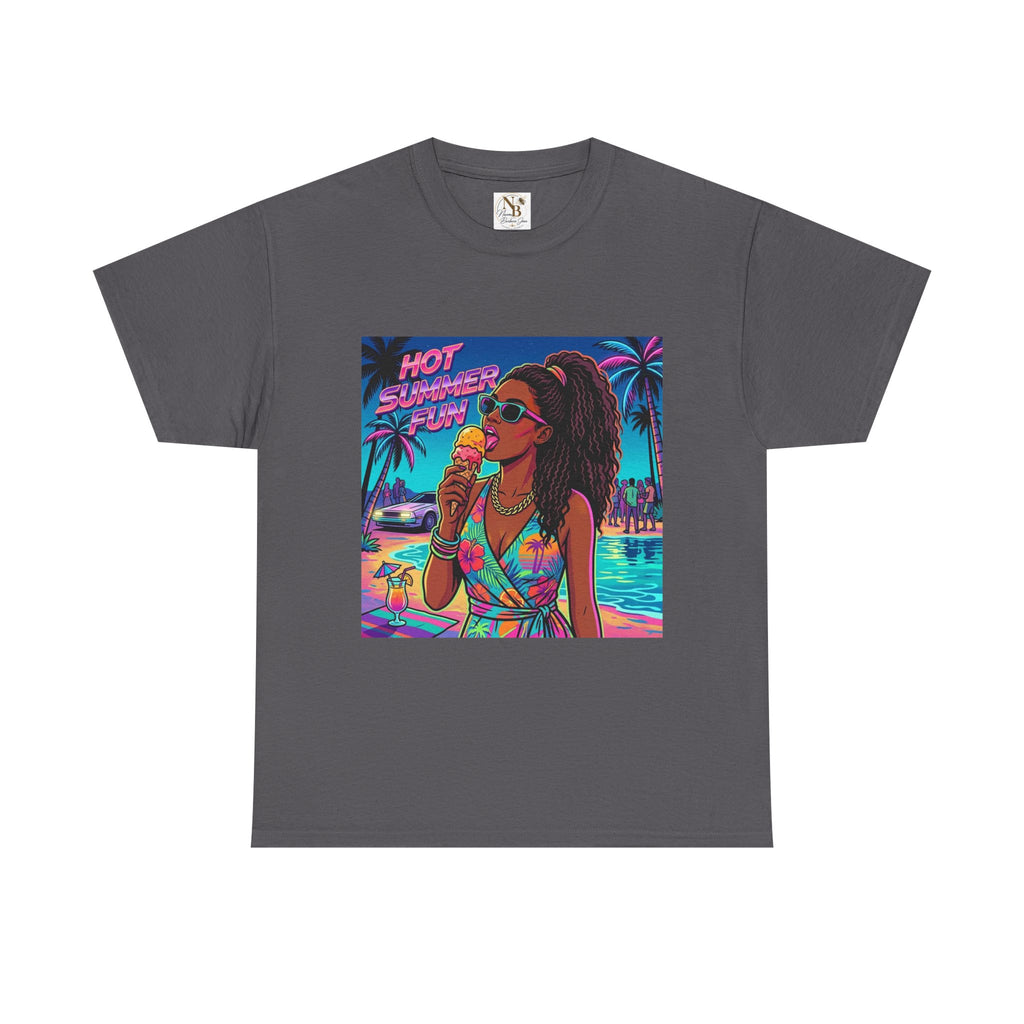 Hot Summer Fun Unisex Heavy Cotton Tee