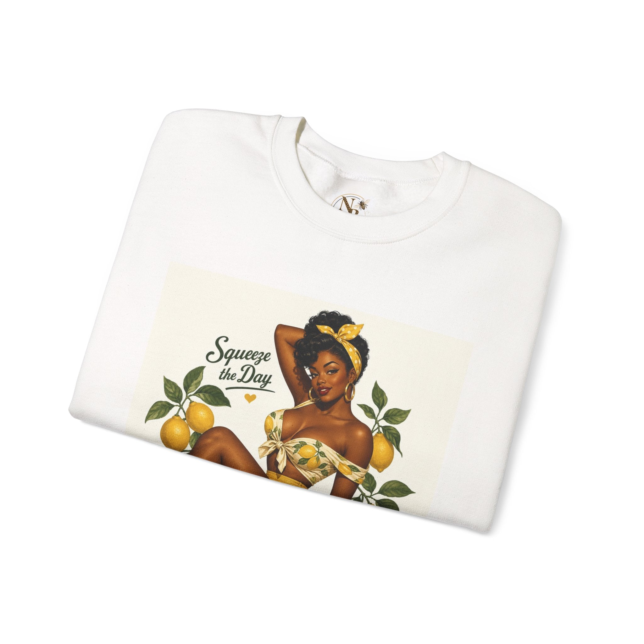 Squeeze The Day Unisex Heavy Blend™ Crewneck Sweatshirt