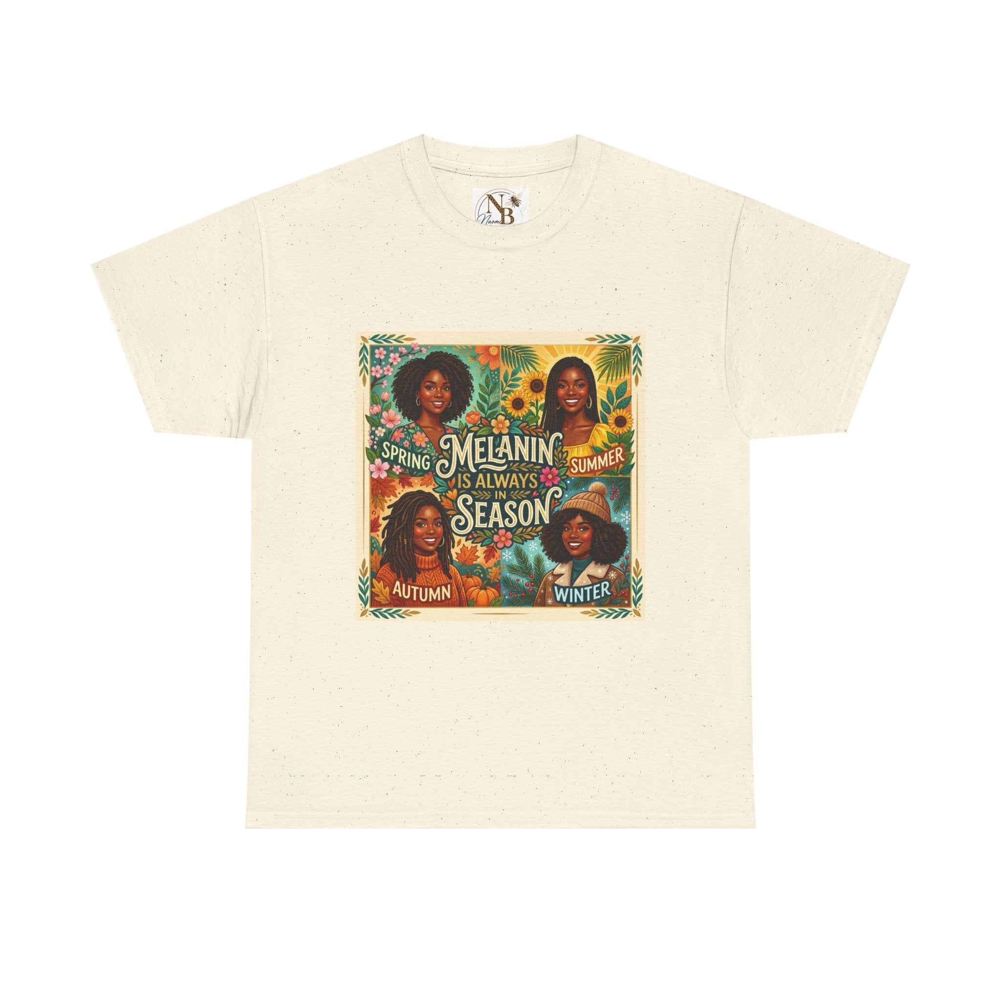 Melanin Is Always in Season Unisex Cotton Tee