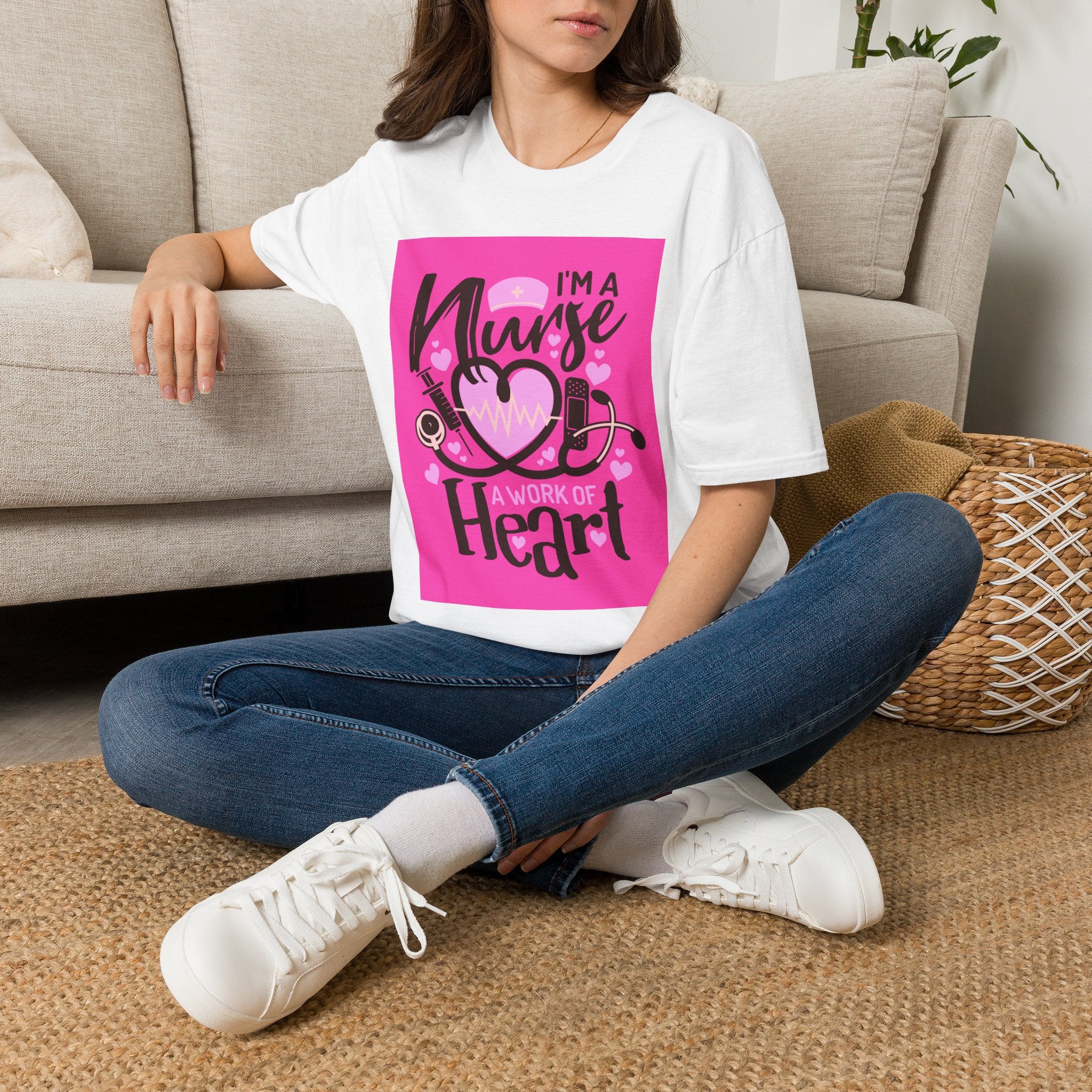 Nurse At Heart Unisex Softstyle T-Shirt
