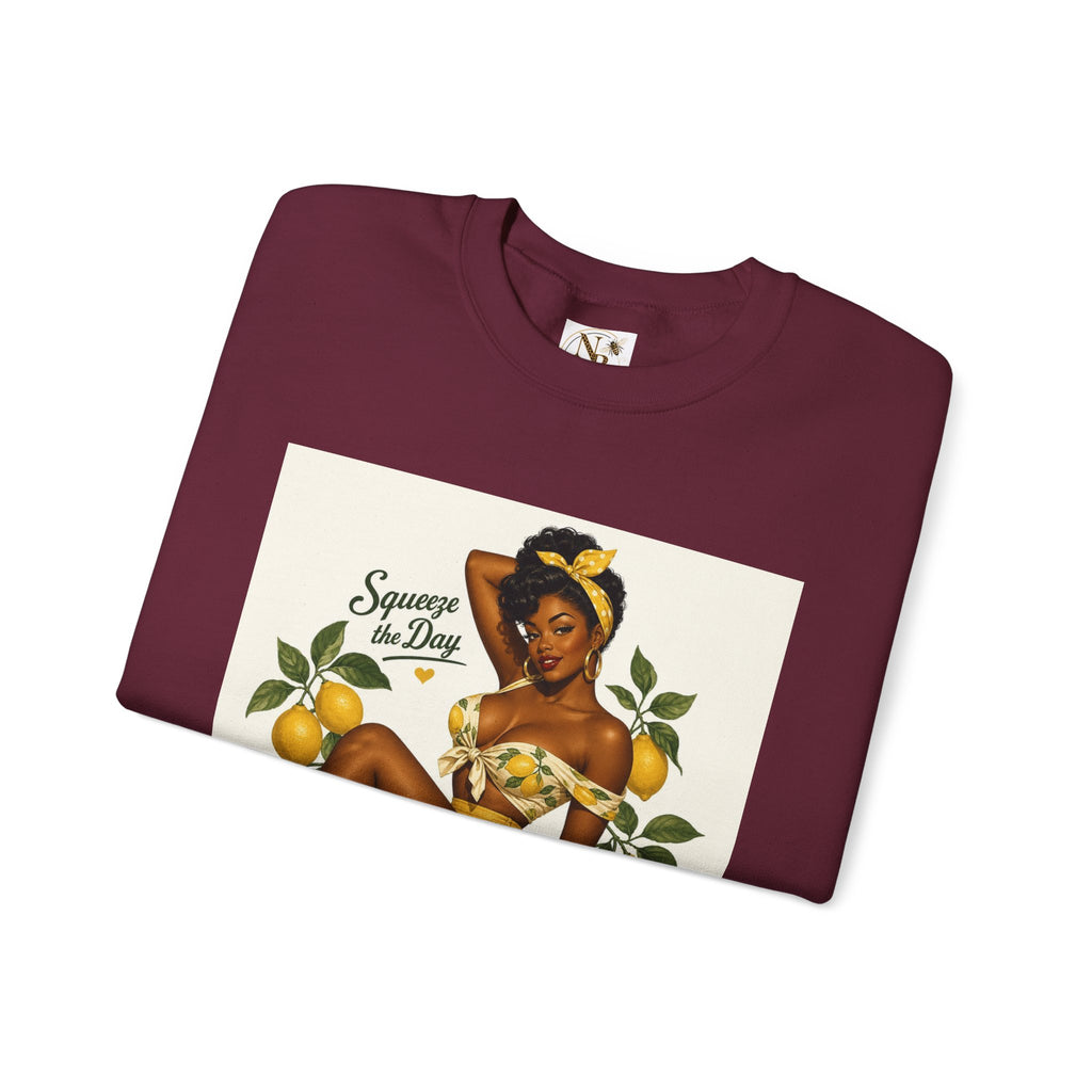 Squeeze The Day Unisex Heavy Blend™ Crewneck Sweatshirt