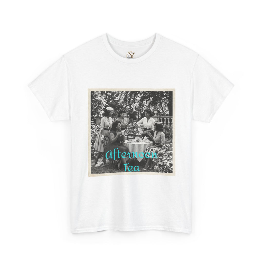 Afternoon Tea Unisex Heavy Cotton Tee
