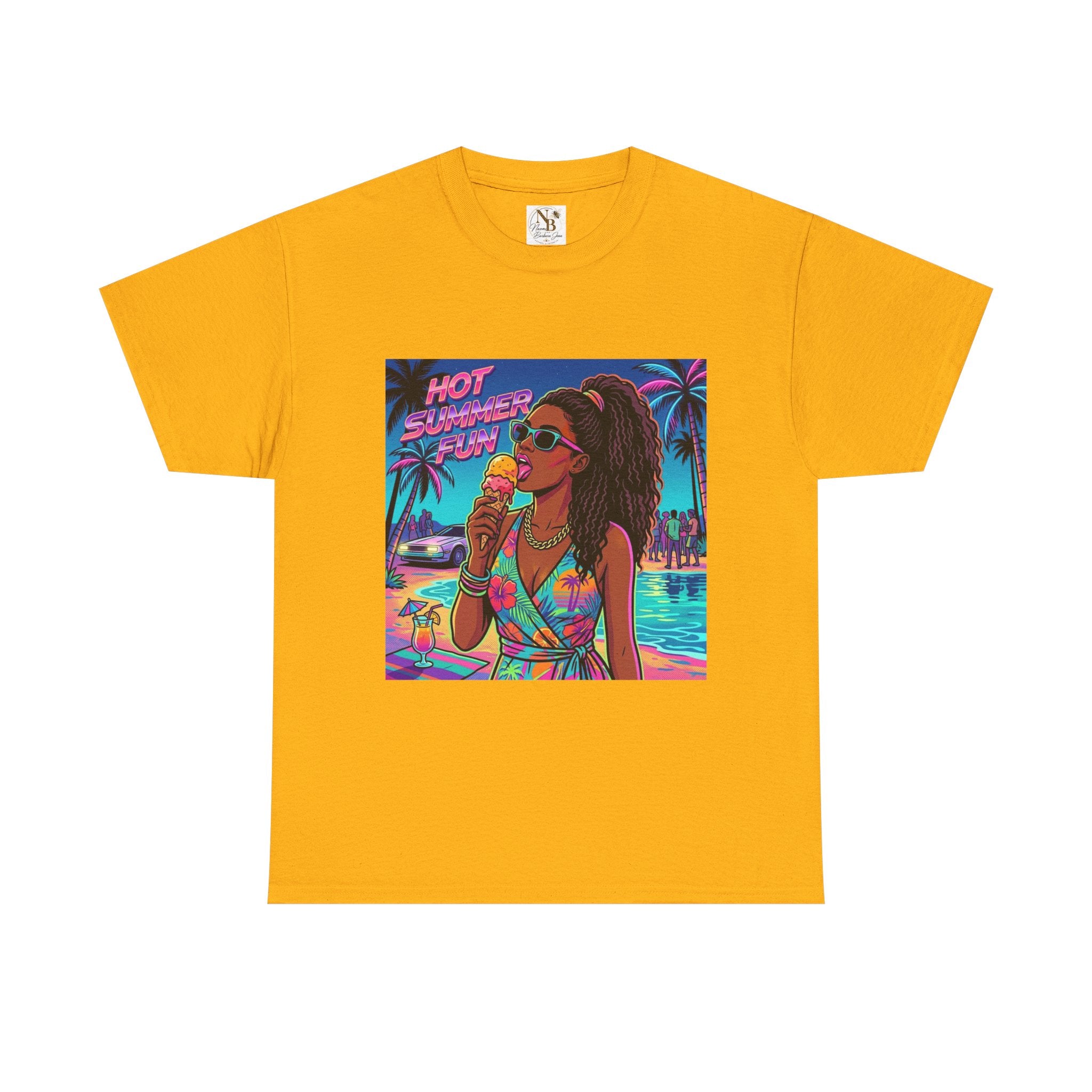 Hot Summer Fun Unisex Heavy Cotton Tee