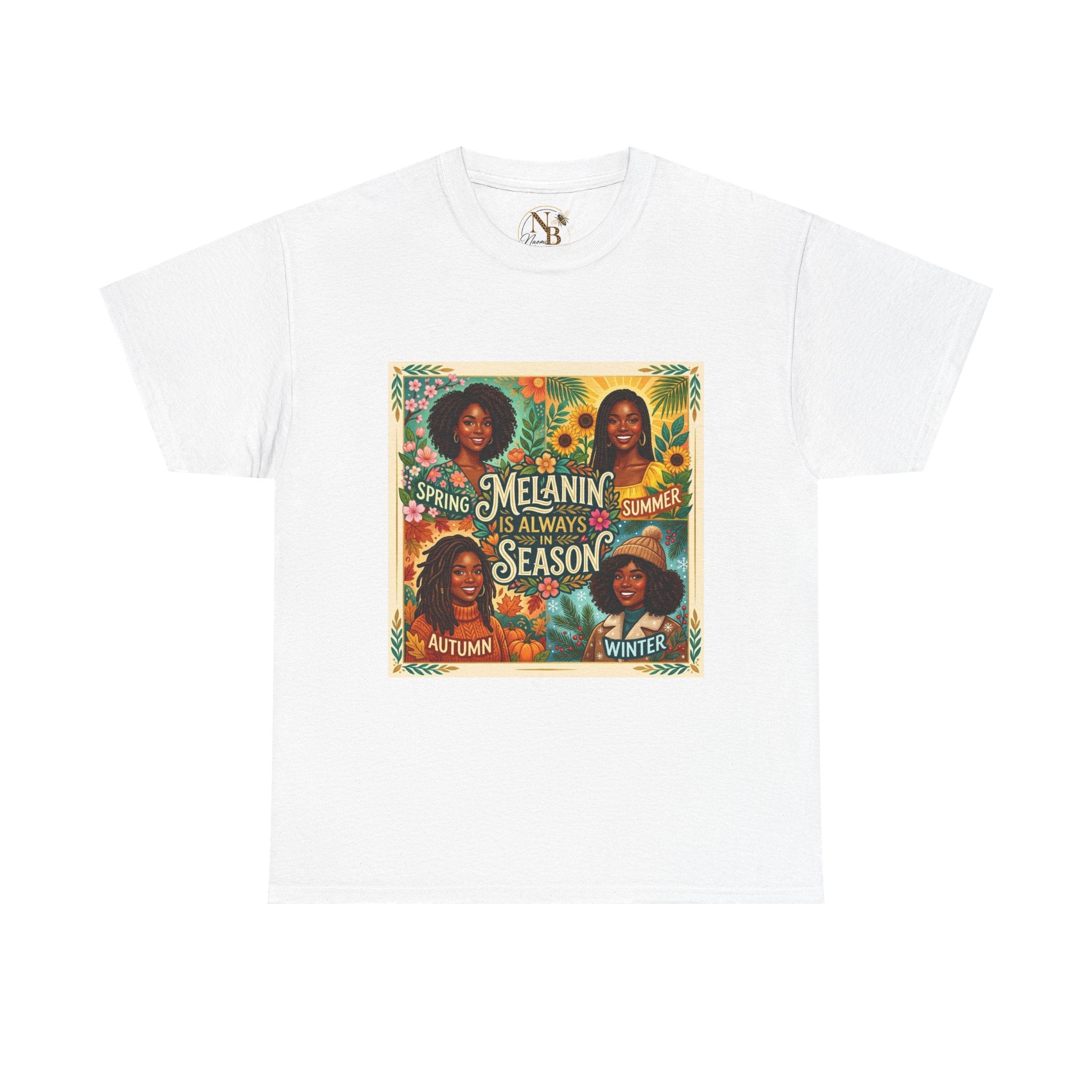 Melanin Is Always in Season Unisex Cotton Tee