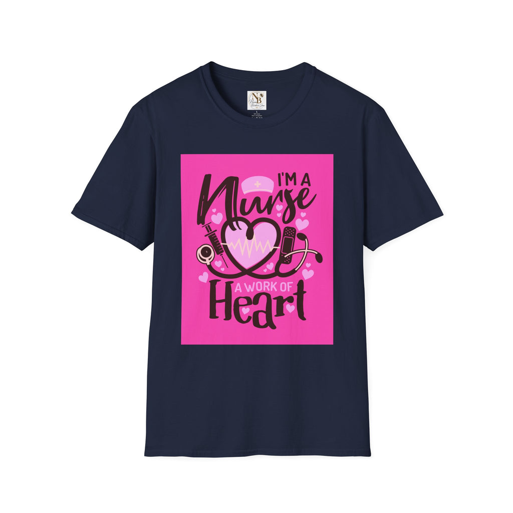 Nurse At Heart Unisex Softstyle T-Shirt