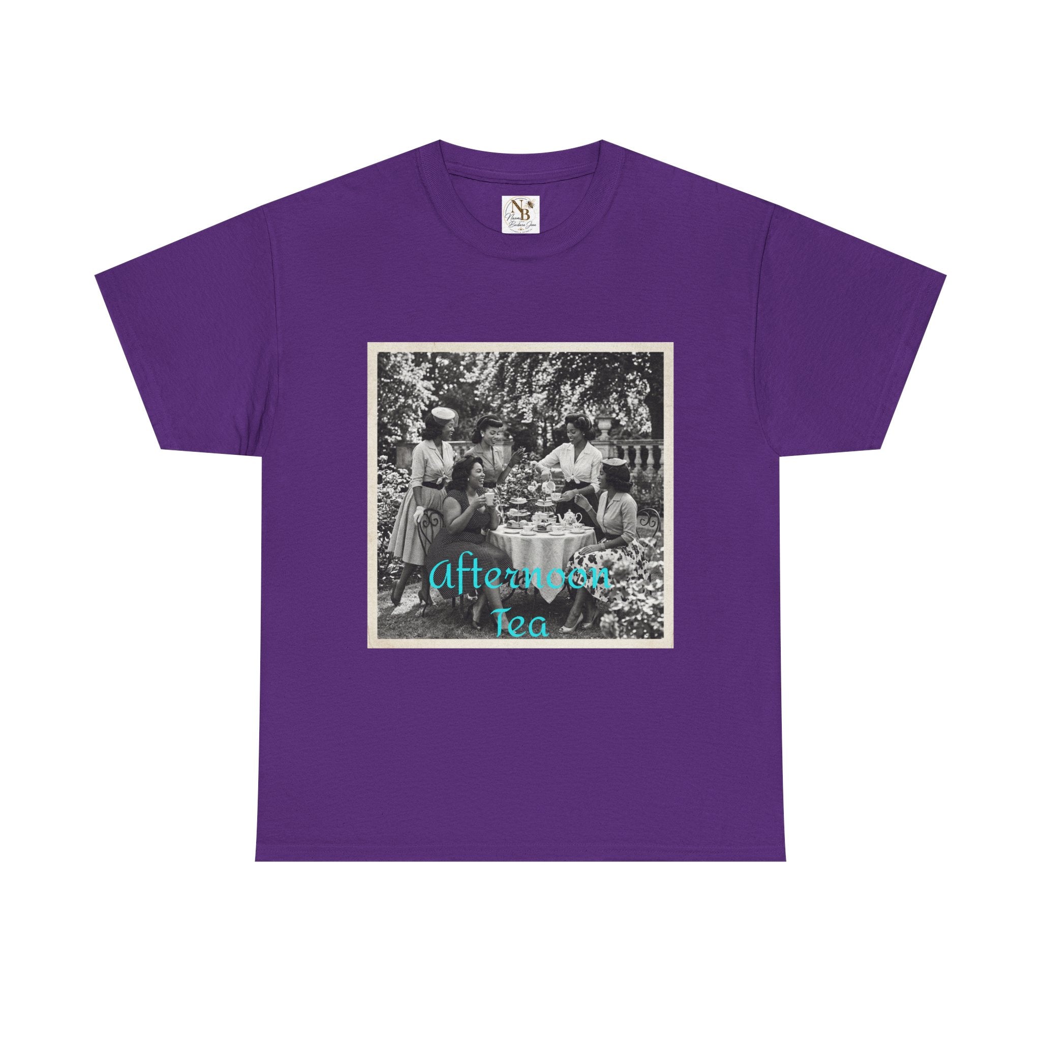 Afternoon Tea Unisex Heavy Cotton Tee