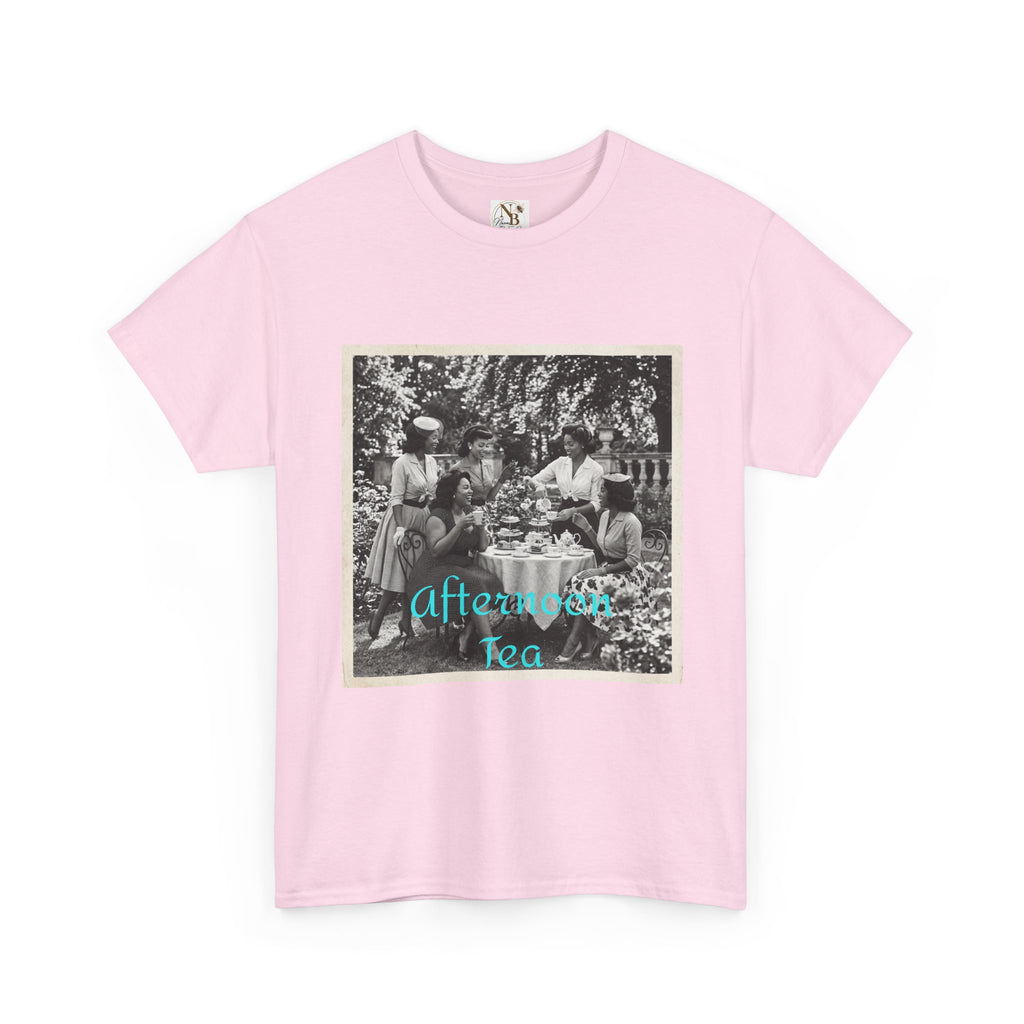 Afternoon Tea Unisex Heavy Cotton Tee