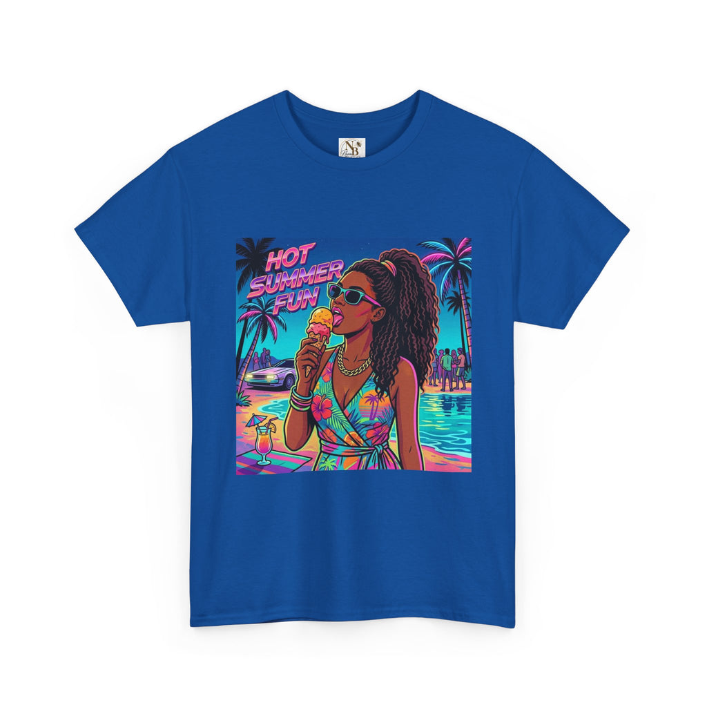 Hot Summer Fun Unisex Heavy Cotton Tee