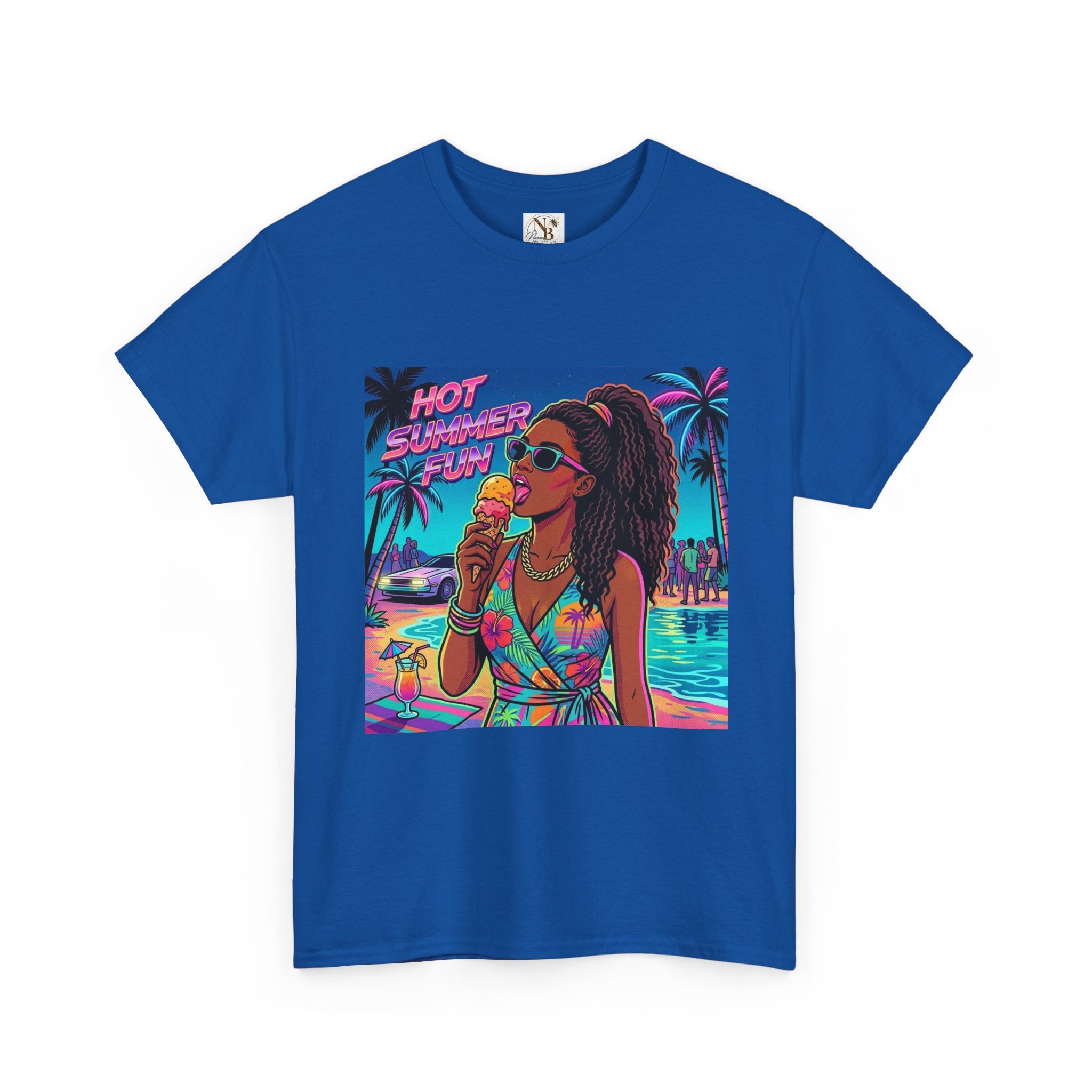 Hot Summer Fun Unisex Heavy Cotton Tee
