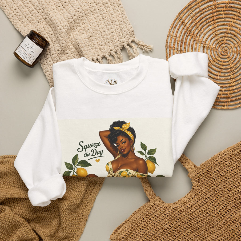 Squeeze The Day Unisex Heavy Blend™ Crewneck Sweatshirt