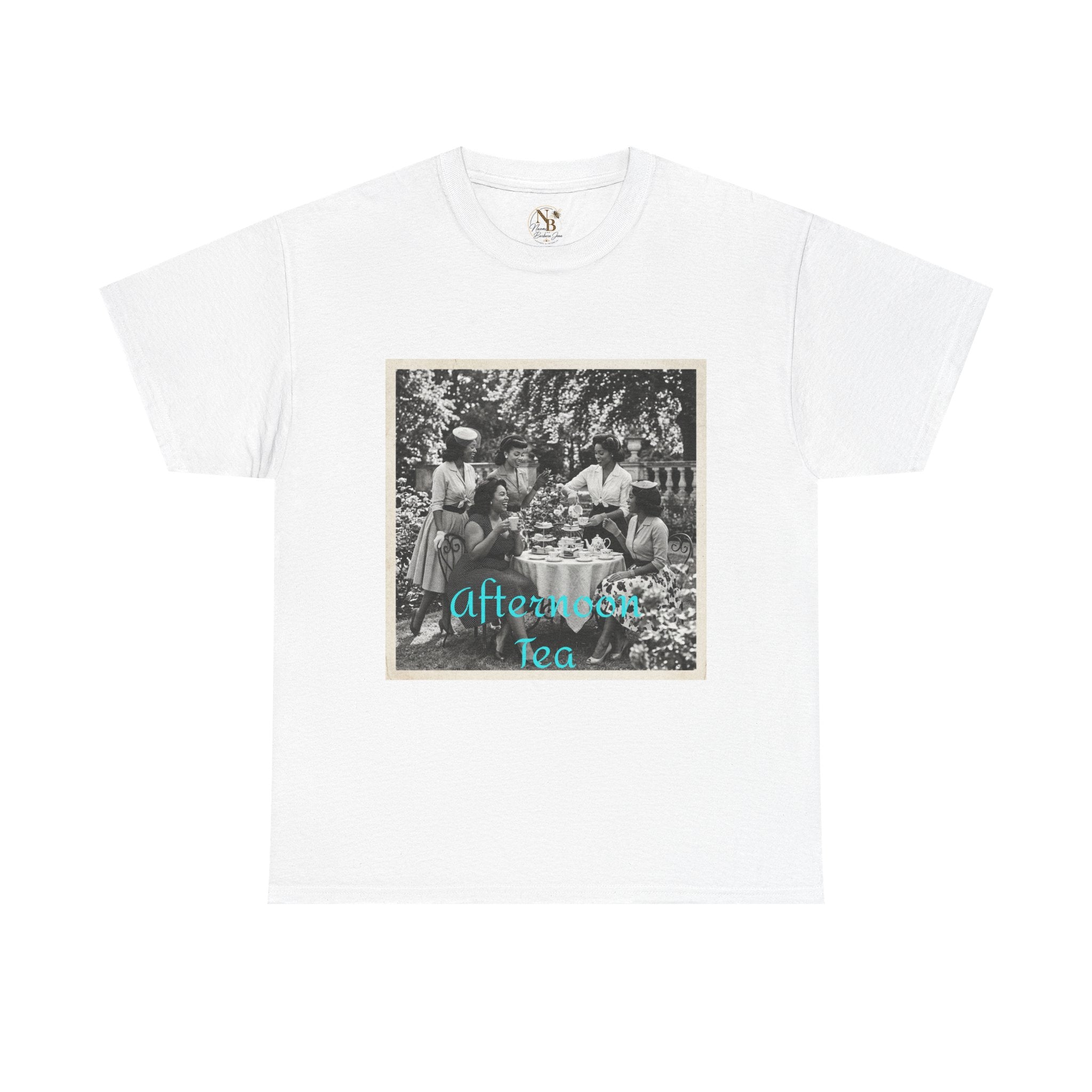 Afternoon Tea Unisex Heavy Cotton Tee