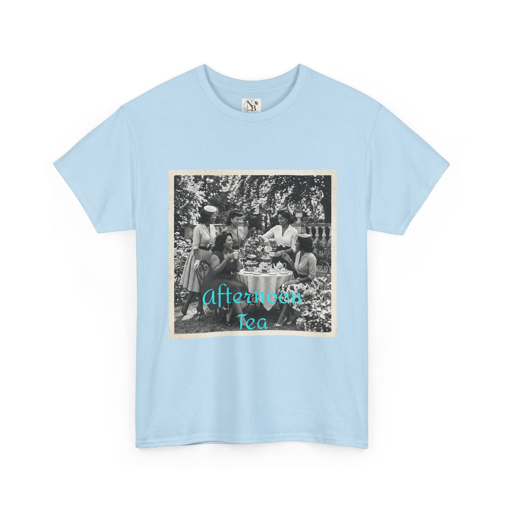 Afternoon Tea Unisex Heavy Cotton Tee