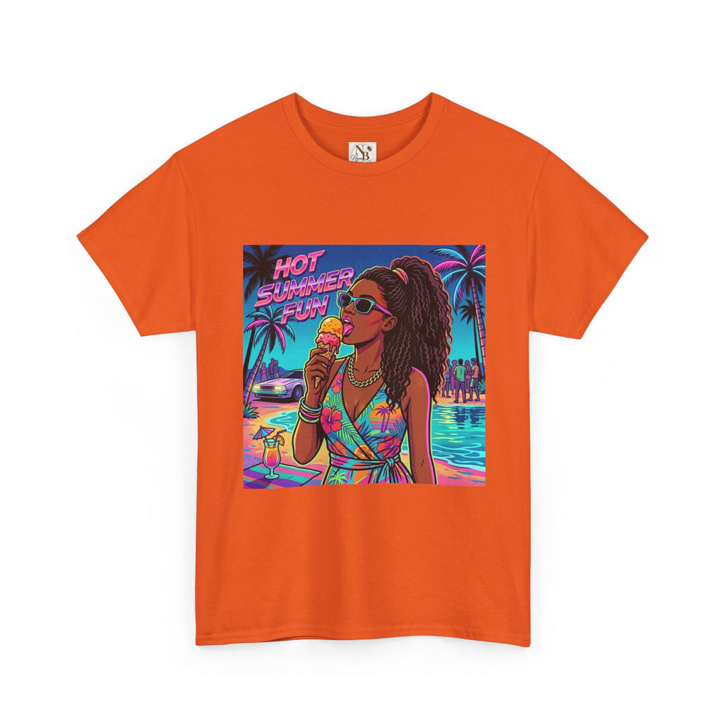 Hot Summer Fun Unisex Heavy Cotton Tee