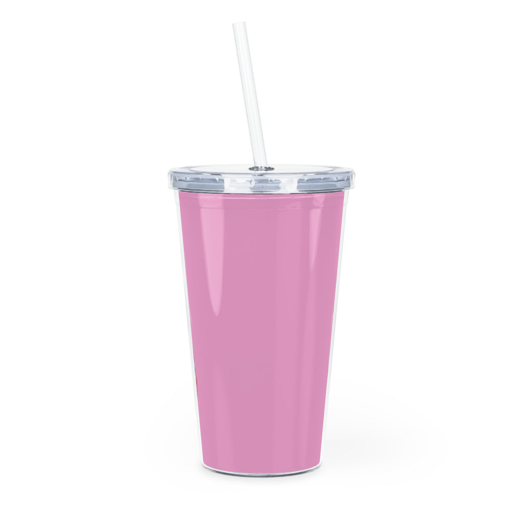 I Am That Girl Plastic Tumbler with Straw