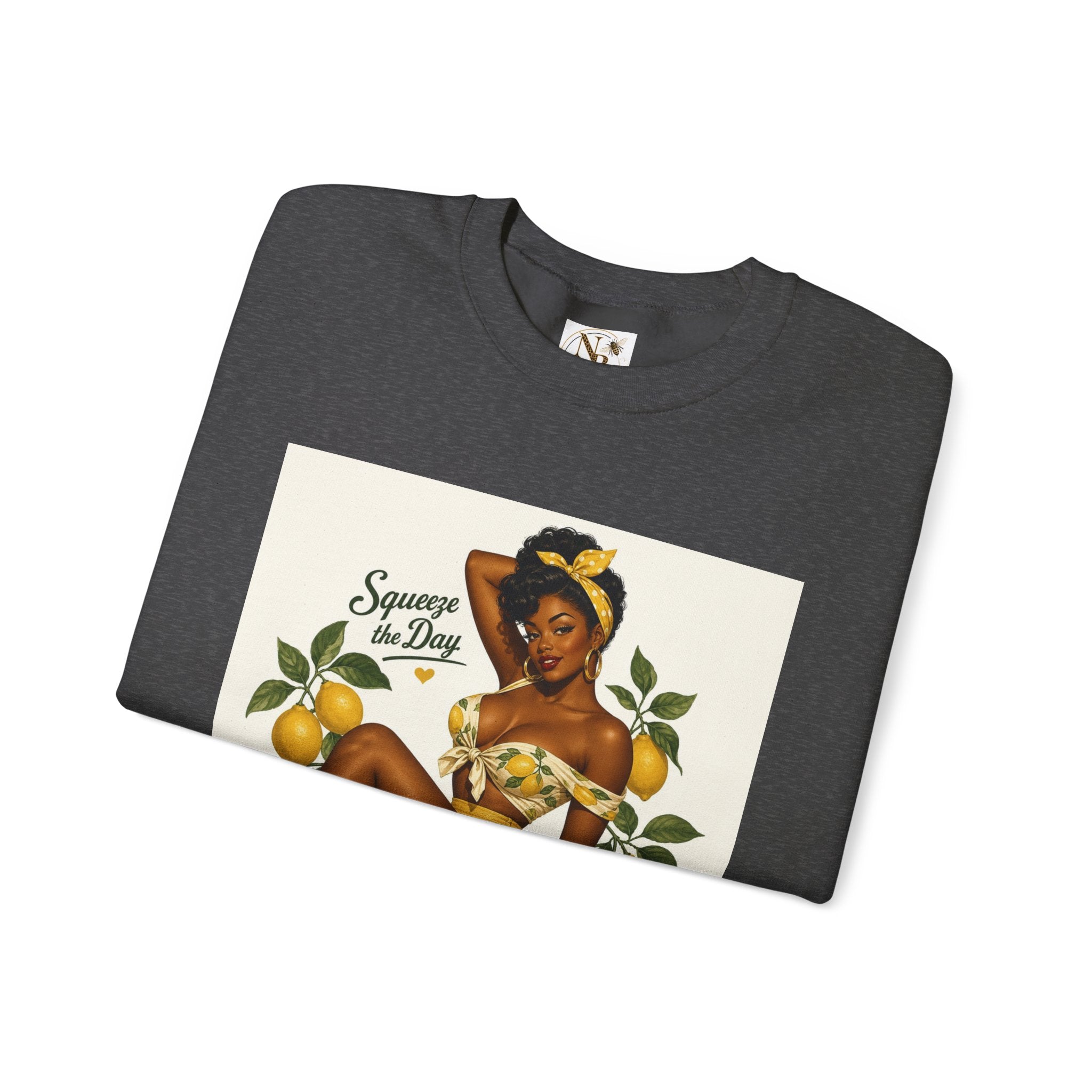 Squeeze The Day Unisex Heavy Blend™ Crewneck Sweatshirt