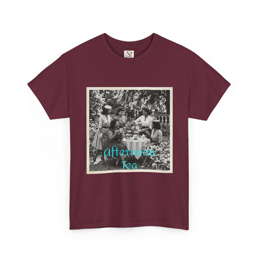 Afternoon Tea Unisex Heavy Cotton Tee