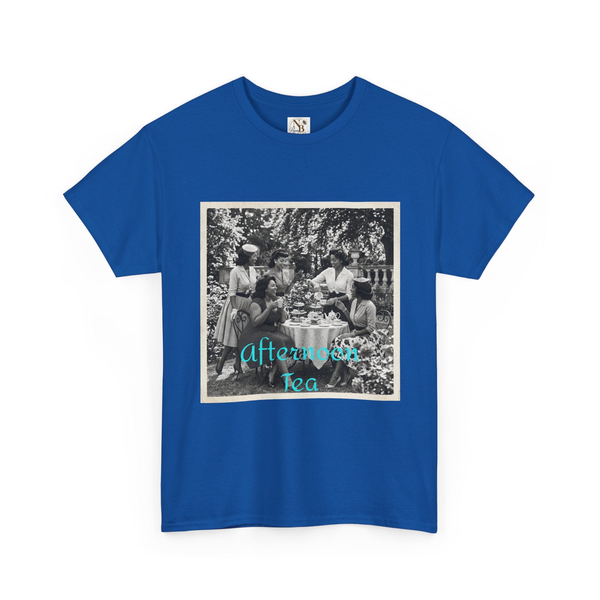 Afternoon Tea Unisex Heavy Cotton Tee