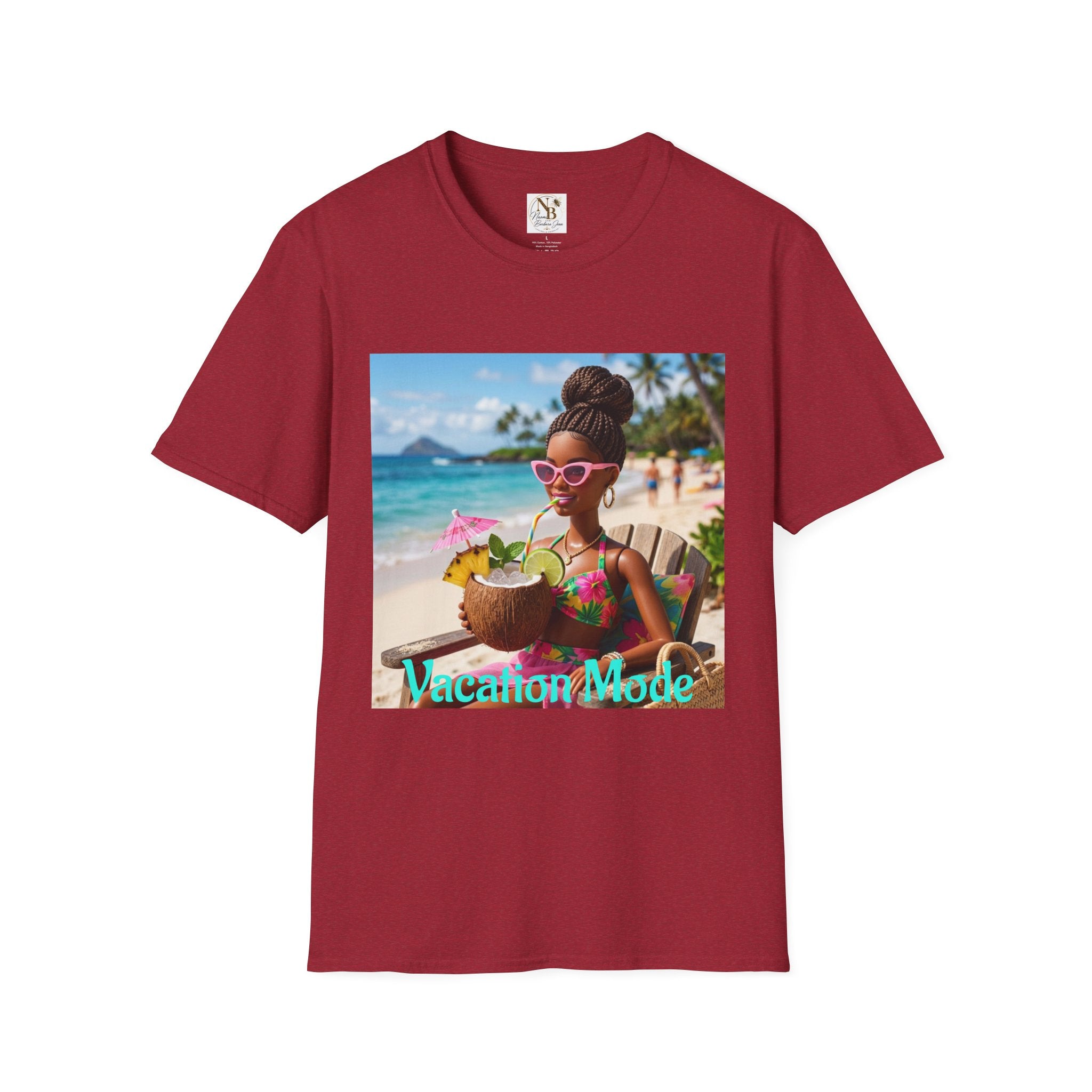 Vacation Mode Unisex Softstyle T-Shirt