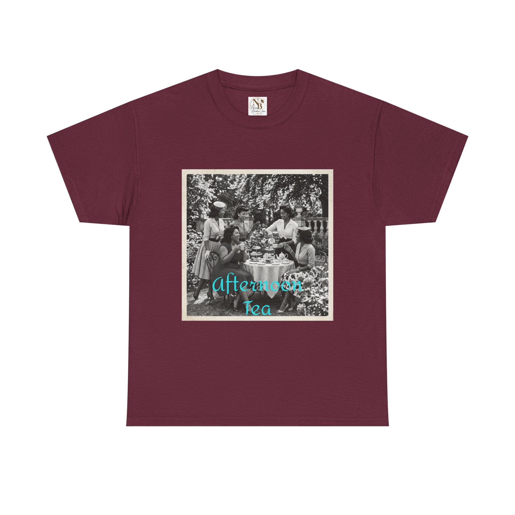Afternoon Tea Unisex Heavy Cotton Tee