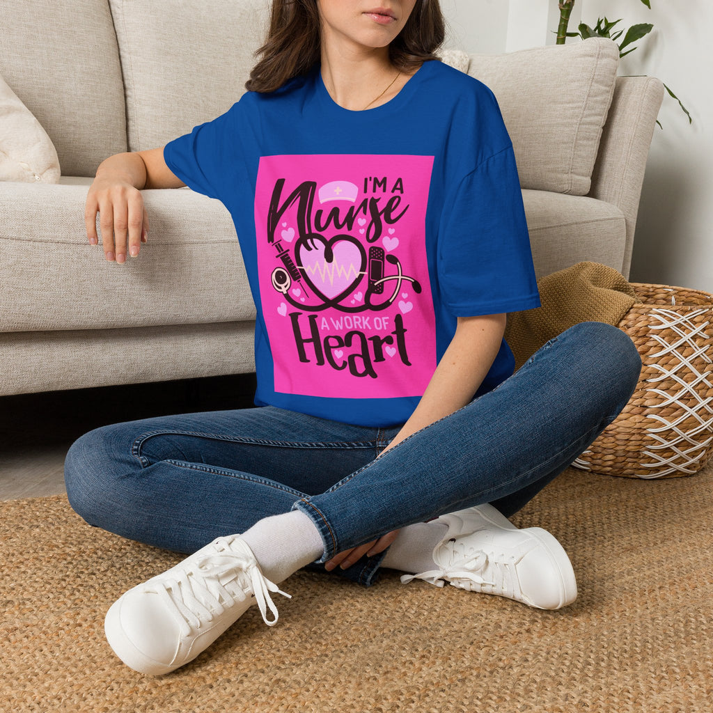 Nurse At Heart Unisex Softstyle T-Shirt