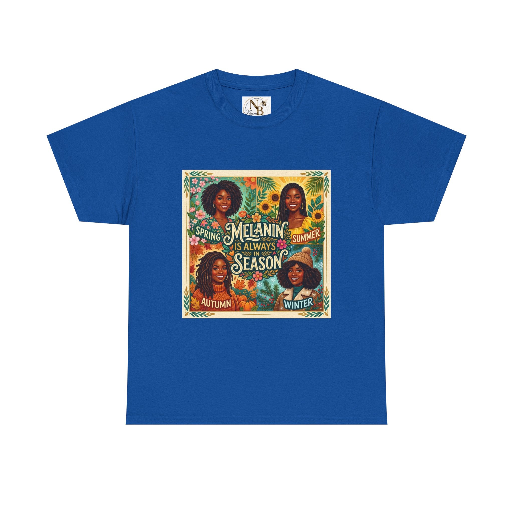 Melanin Is Always in Season Unisex Cotton Tee