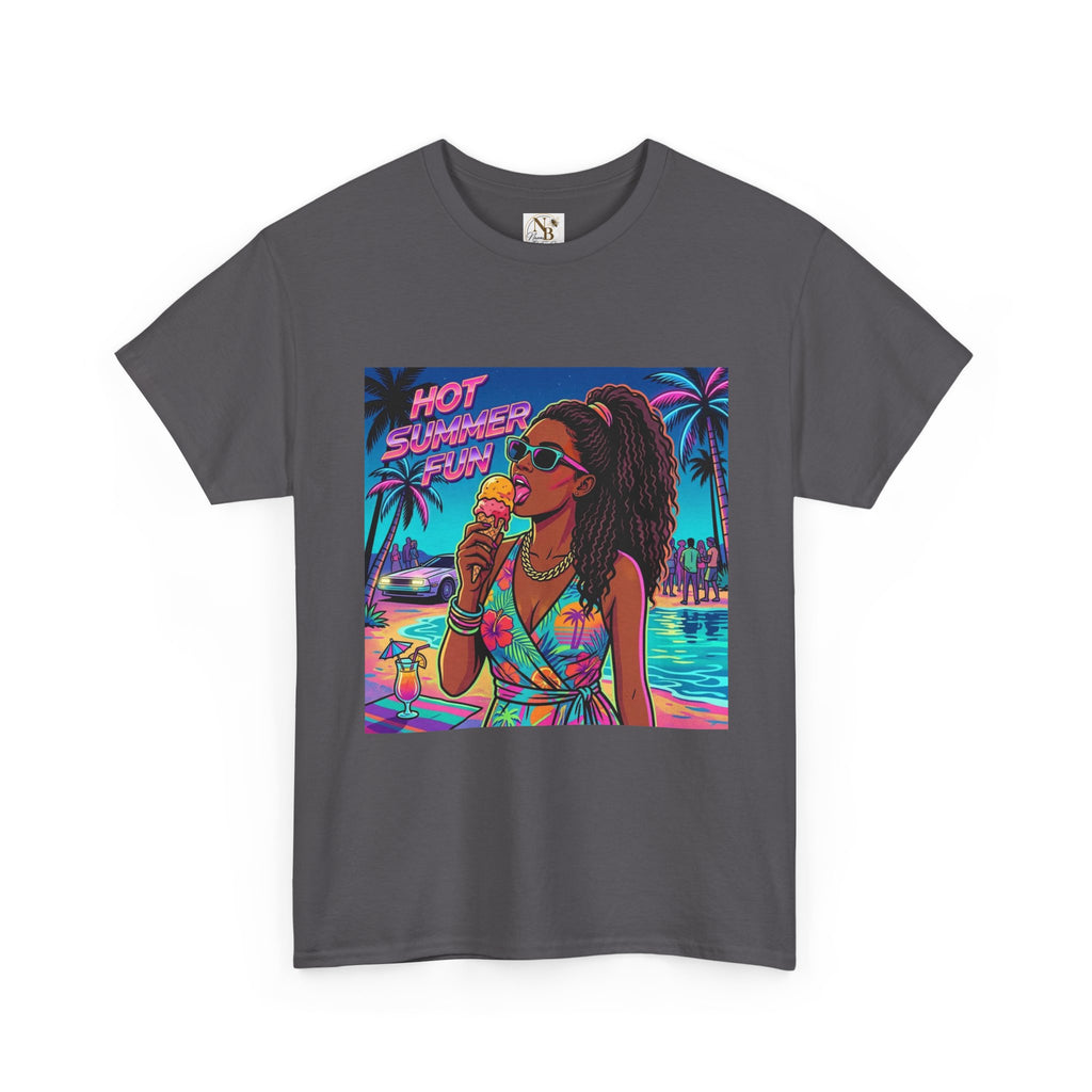 Hot Summer Fun Unisex Heavy Cotton Tee