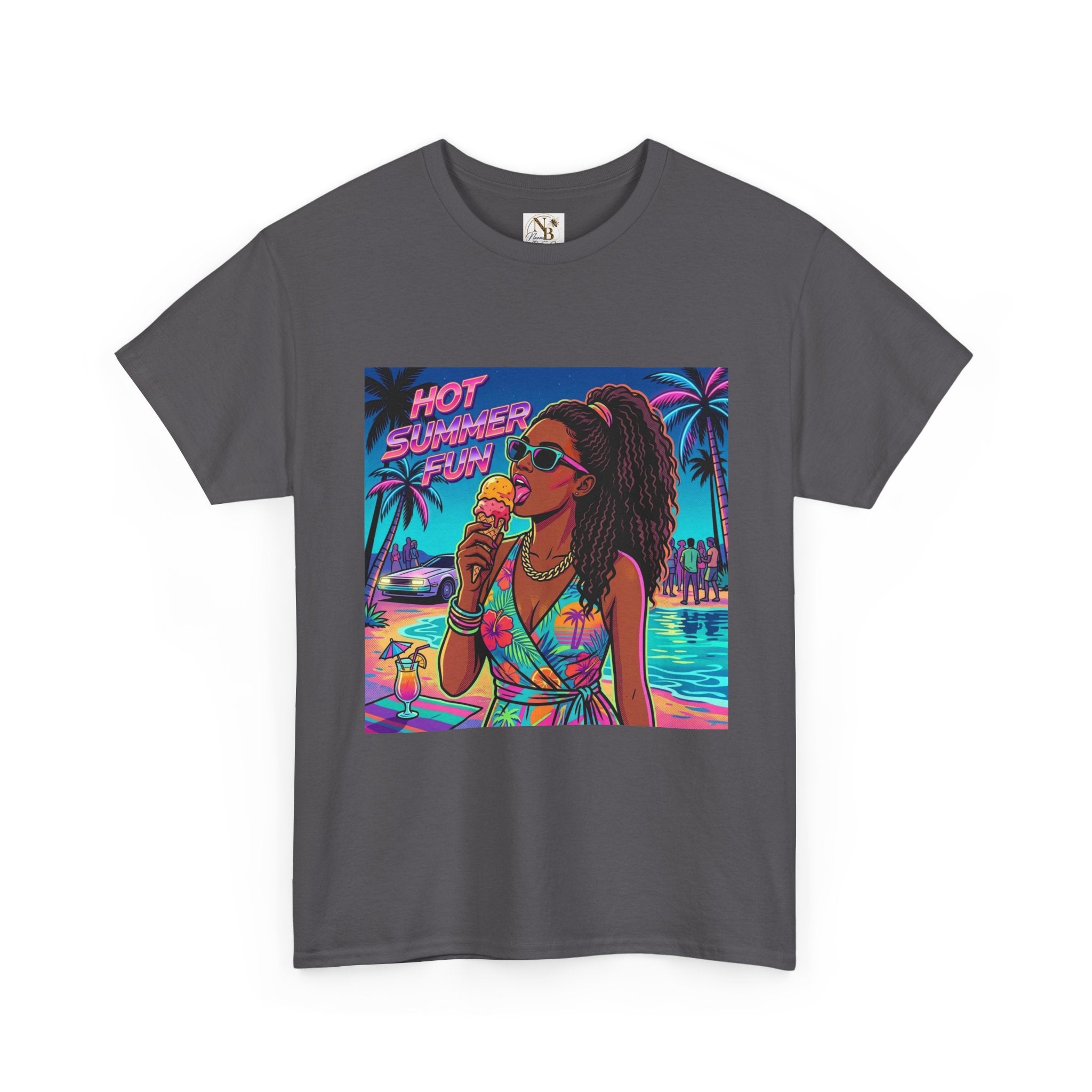 Hot Summer Fun Unisex Heavy Cotton Tee
