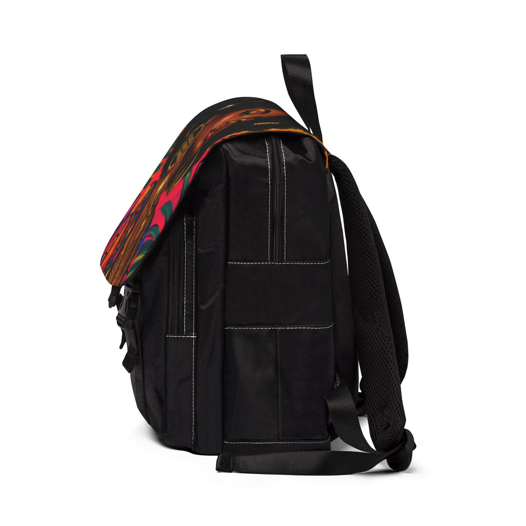 Tropical Queendom Unisex Casual Shoulder Backpack