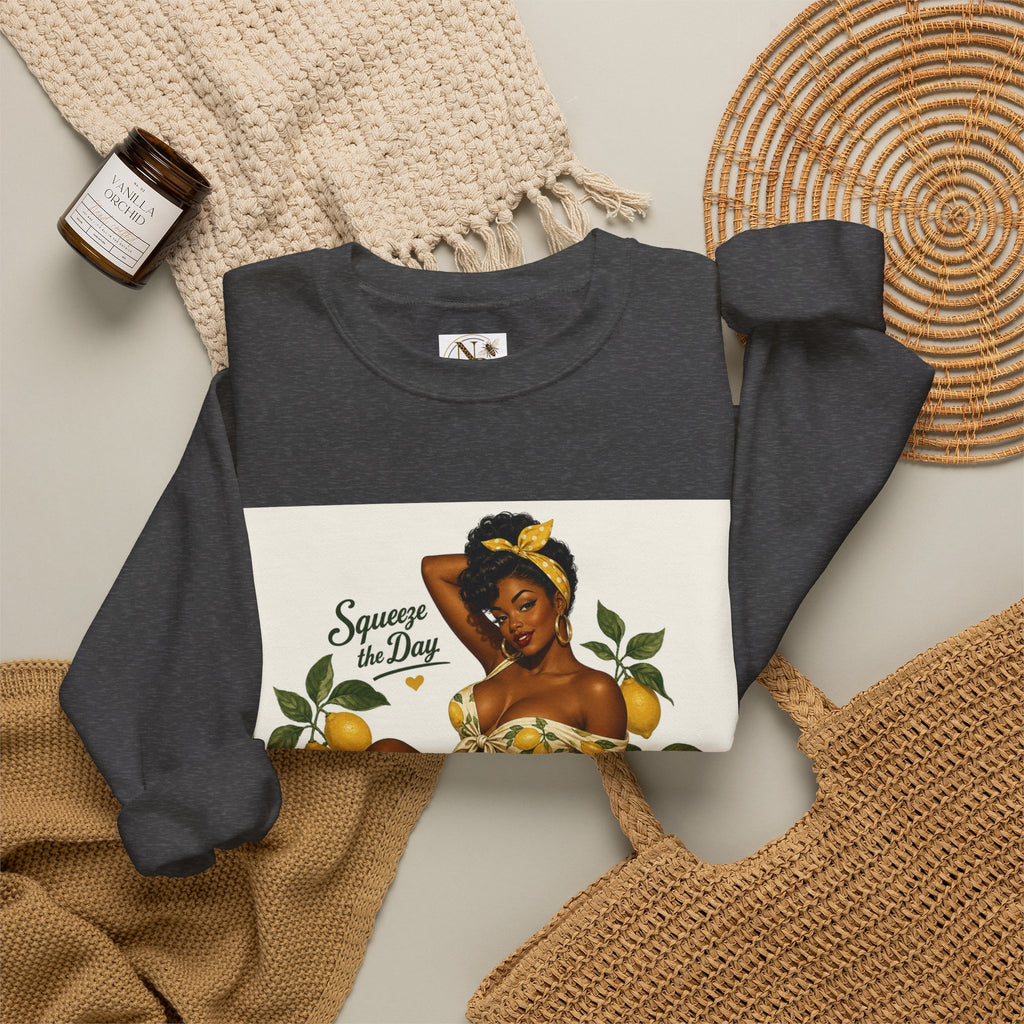 Squeeze The Day Unisex Heavy Blend™ Crewneck Sweatshirt