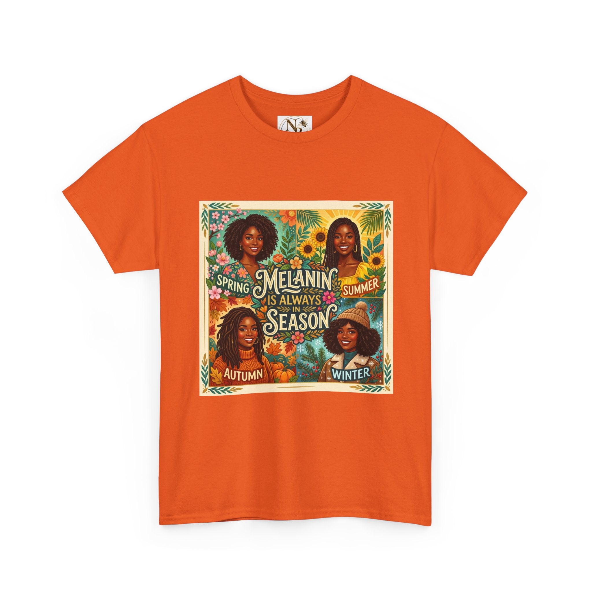 Melanin Is Always in Season Unisex Cotton Tee