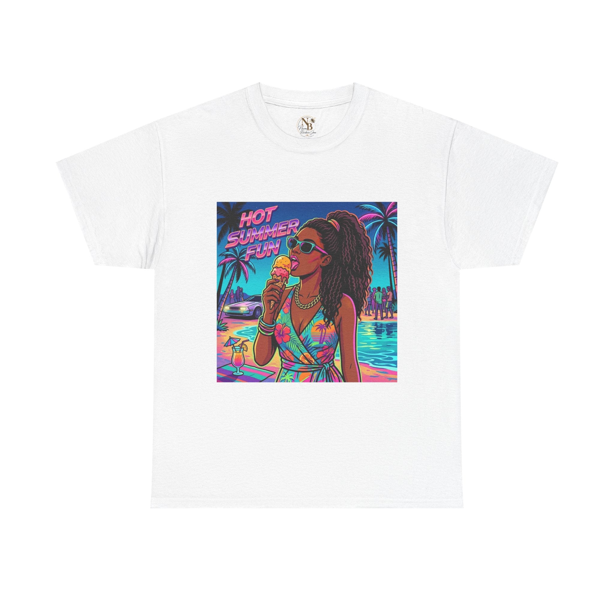 Hot Summer Fun Unisex Heavy Cotton Tee