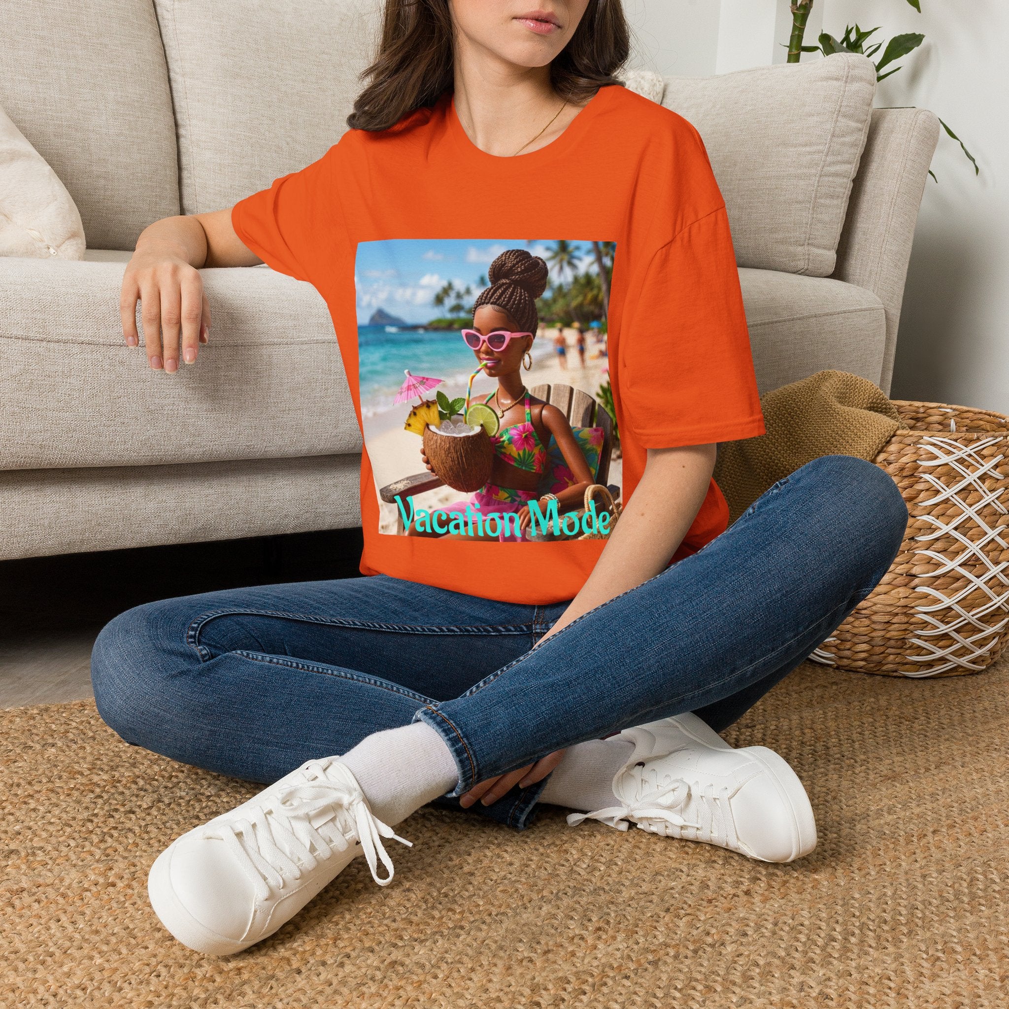 Vacation Mode Unisex Softstyle T-Shirt