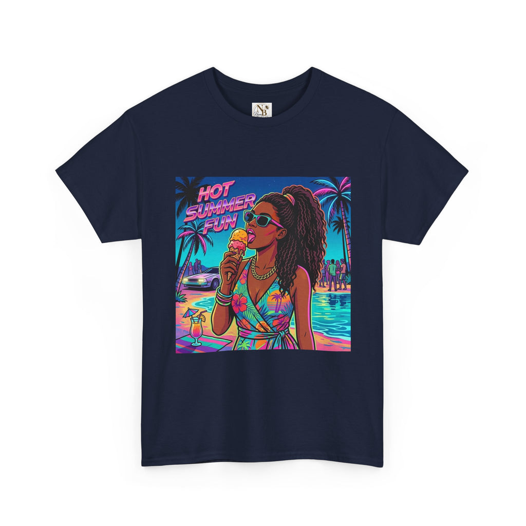 Hot Summer Fun Unisex Heavy Cotton Tee