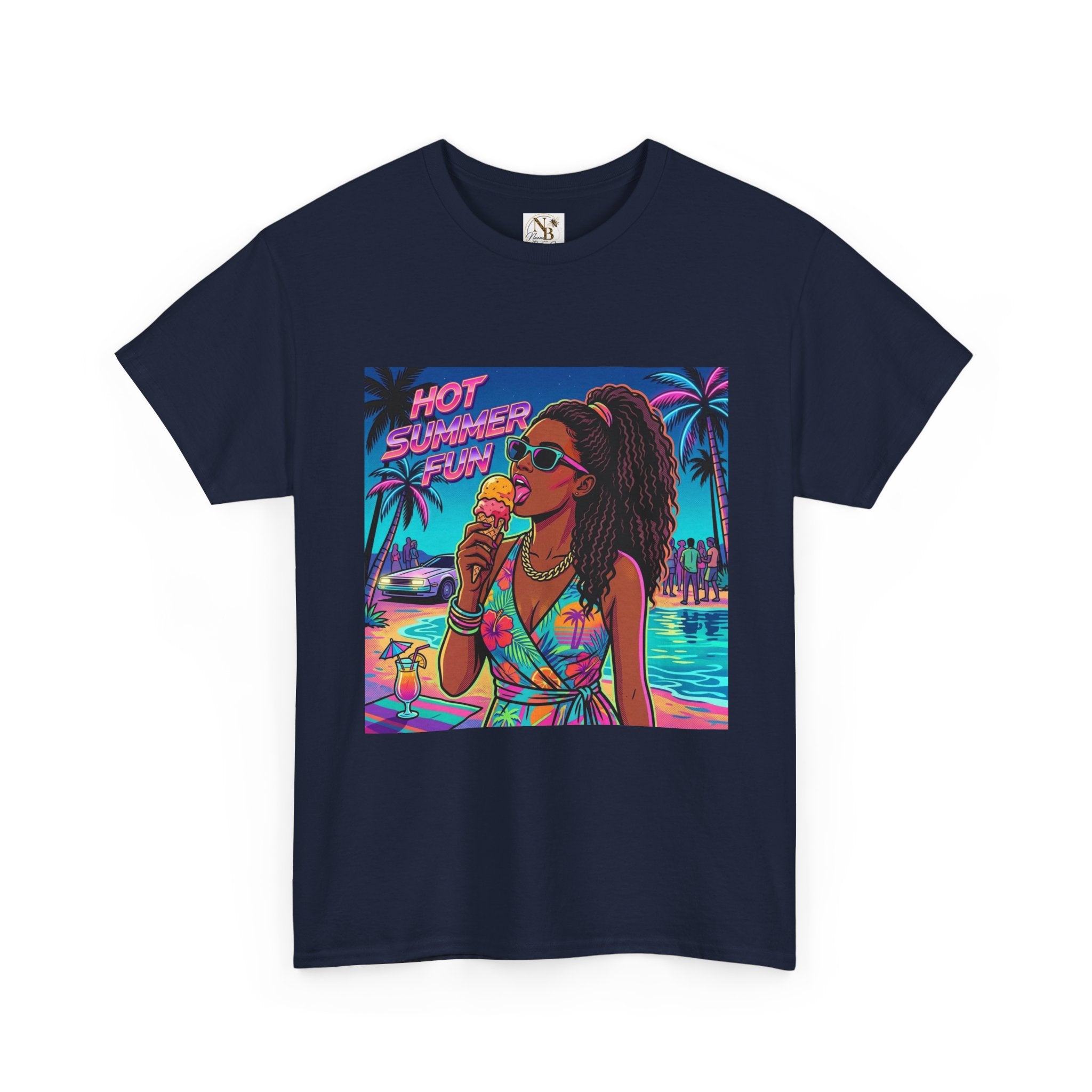 Hot Summer Fun Unisex Heavy Cotton Tee