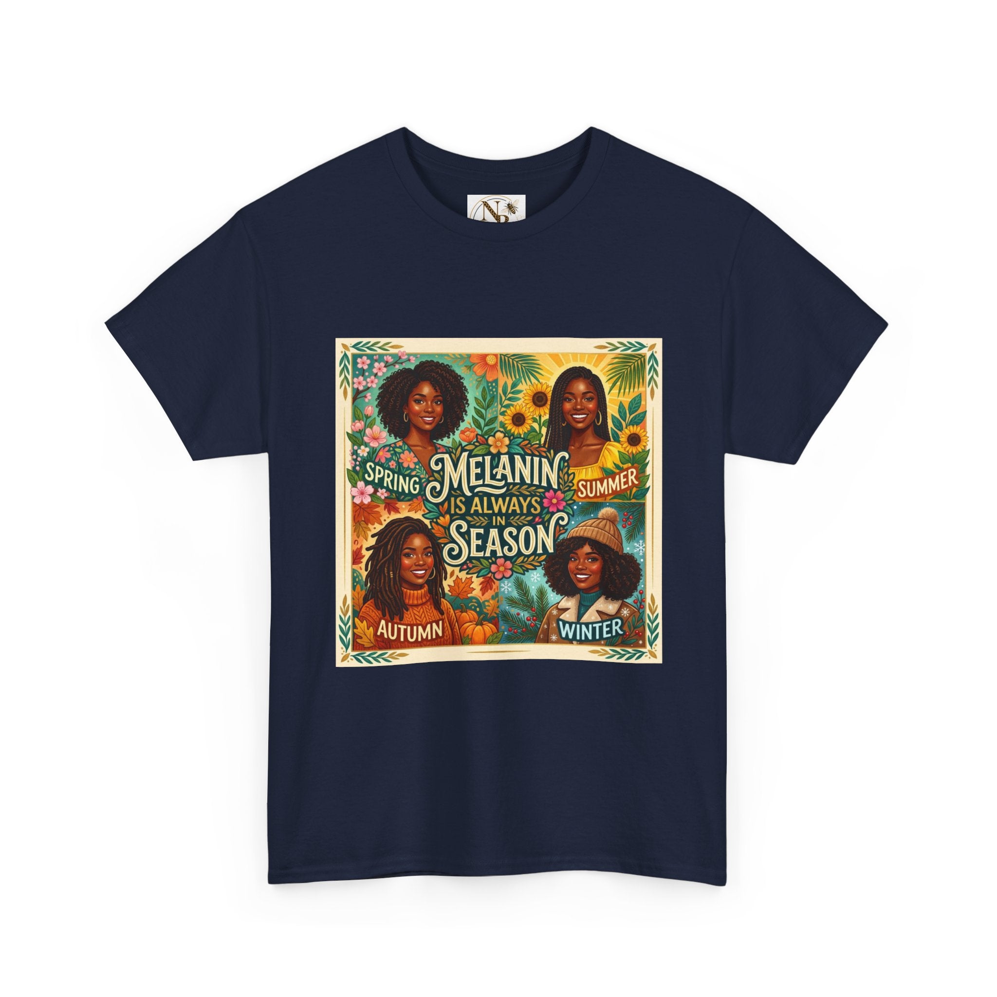 Melanin Is Always in Season Unisex Cotton Tee